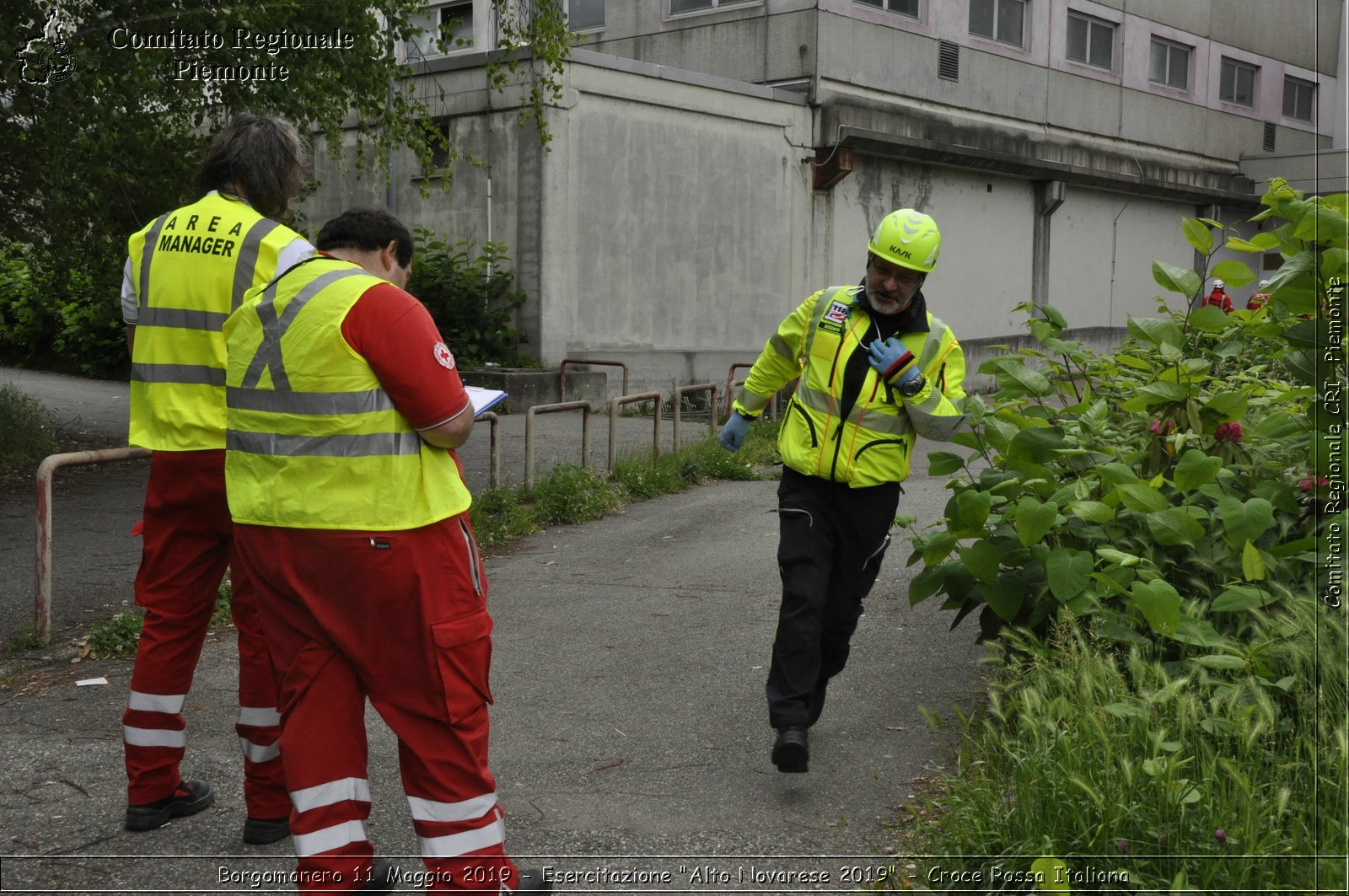 Borgomanero 11 Maggio 2019 - Esercitazione "Alto Novarese 2019" - Croce Rossa Italiana - Comitato Regionale del Piemonte