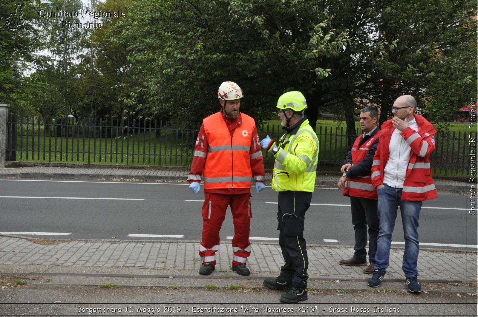 Borgomanero 11 Maggio 2019 - Esercitazione "Alto Novarese 2019" - Croce Rossa Italiana - Comitato Regionale del Piemonte