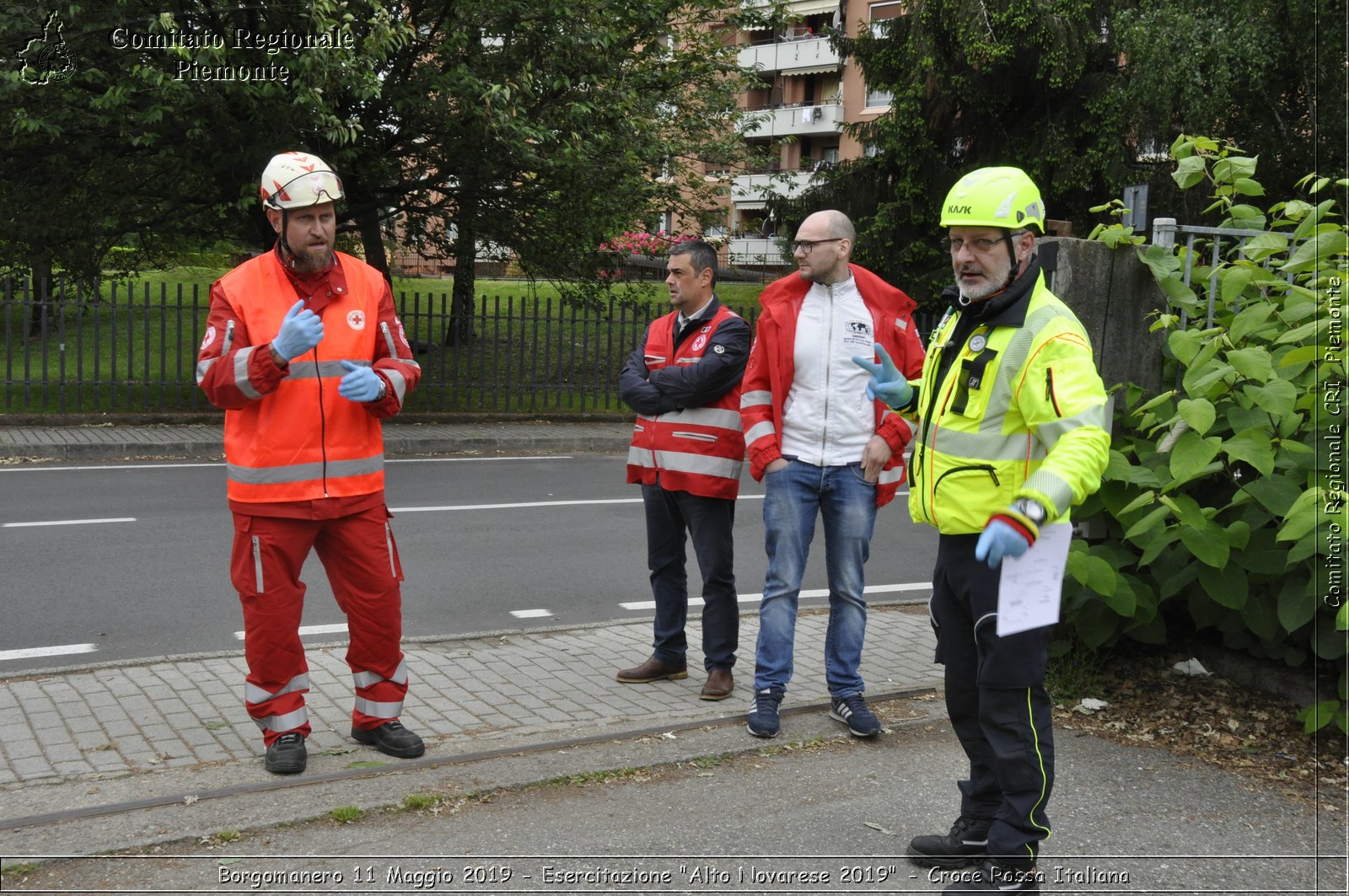 Borgomanero 11 Maggio 2019 - Esercitazione "Alto Novarese 2019" - Croce Rossa Italiana - Comitato Regionale del Piemonte