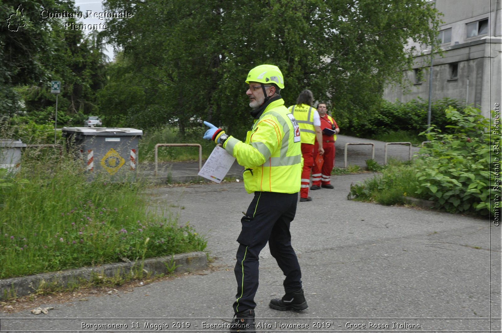 Borgomanero 11 Maggio 2019 - Esercitazione "Alto Novarese 2019" - Croce Rossa Italiana - Comitato Regionale del Piemonte