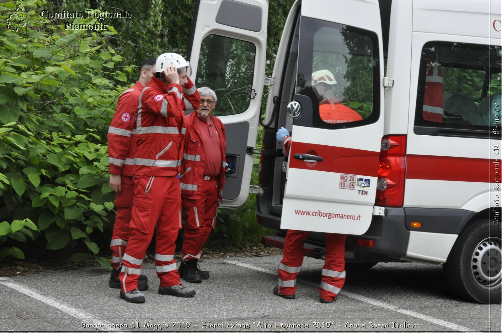 Borgomanero 11 Maggio 2019 - Esercitazione "Alto Novarese 2019" - Croce Rossa Italiana - Comitato Regionale del Piemonte