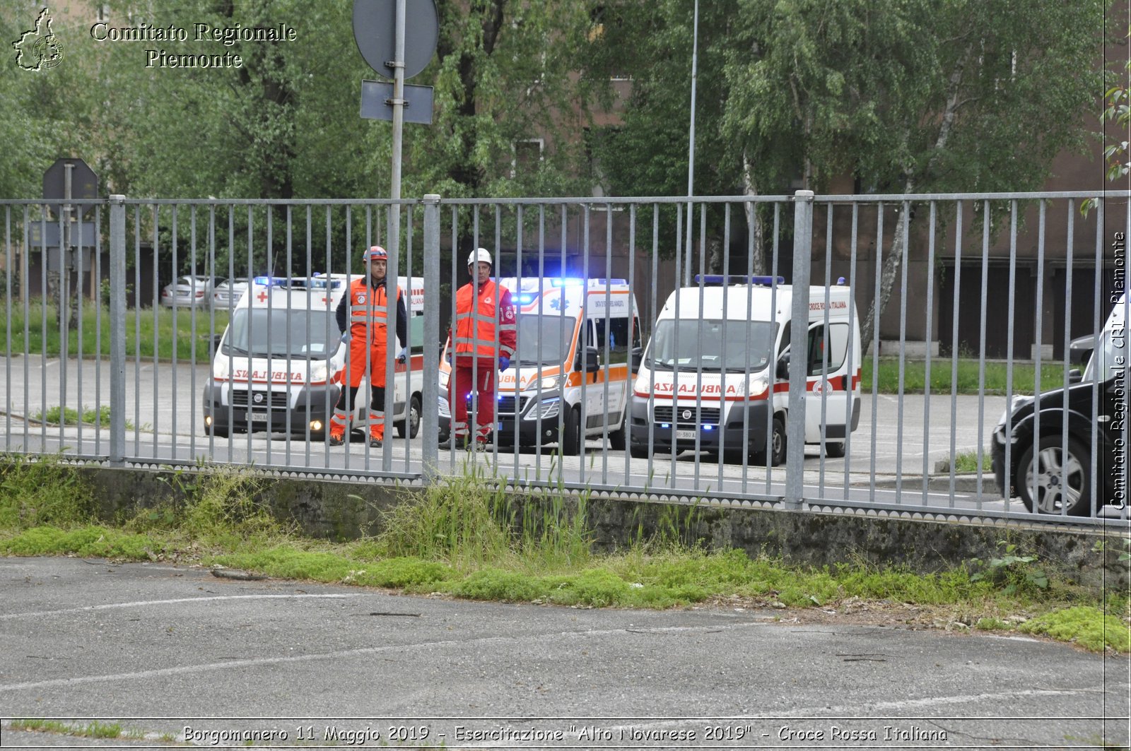 Borgomanero 11 Maggio 2019 - Esercitazione "Alto Novarese 2019" - Croce Rossa Italiana - Comitato Regionale del Piemonte