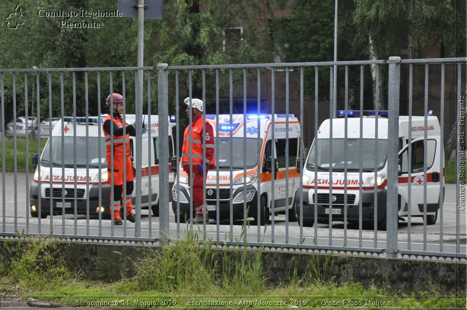 Borgomanero 11 Maggio 2019 - Esercitazione "Alto Novarese 2019" - Croce Rossa Italiana - Comitato Regionale del Piemonte