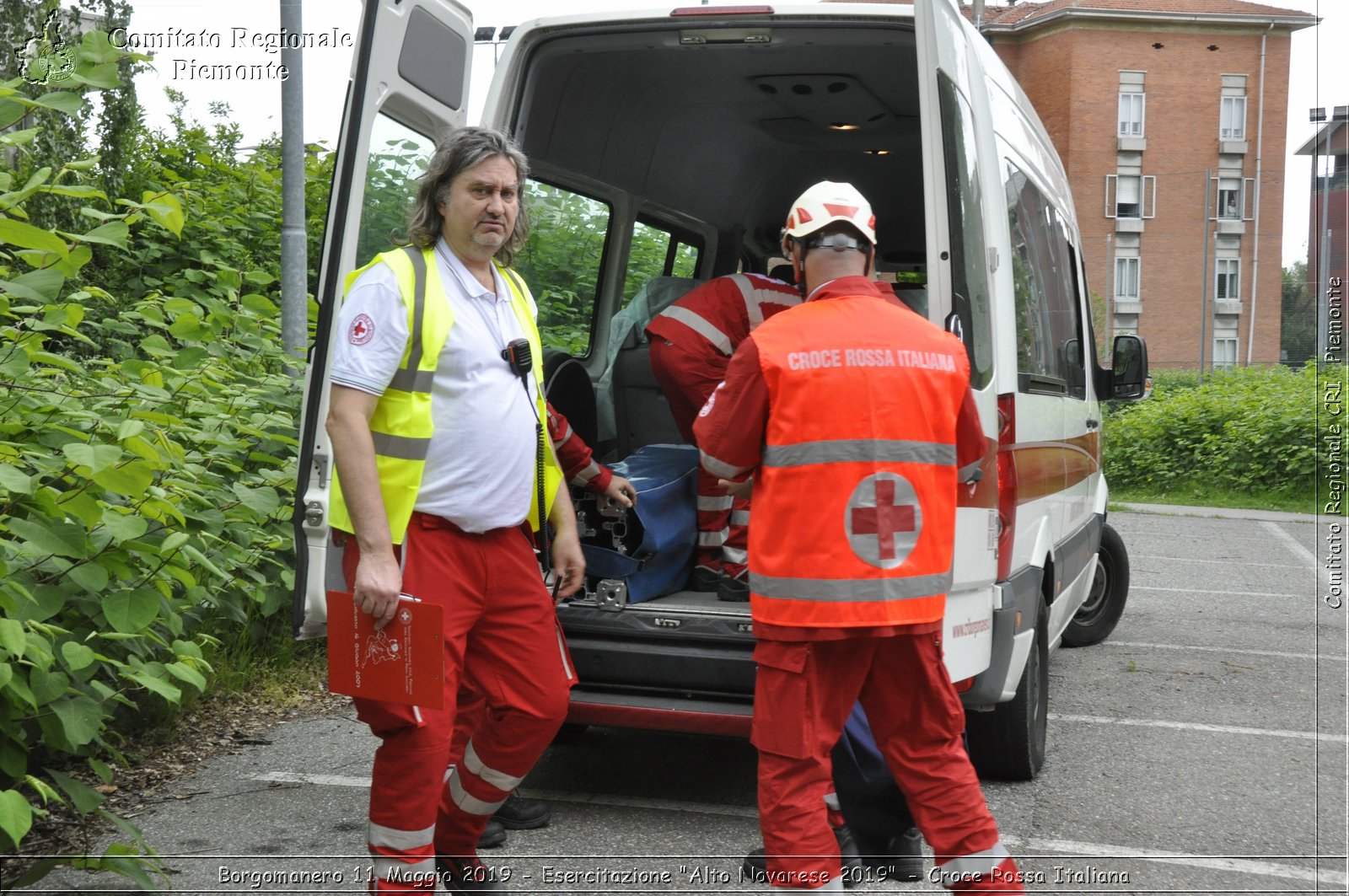 Borgomanero 11 Maggio 2019 - Esercitazione "Alto Novarese 2019" - Croce Rossa Italiana - Comitato Regionale del Piemonte