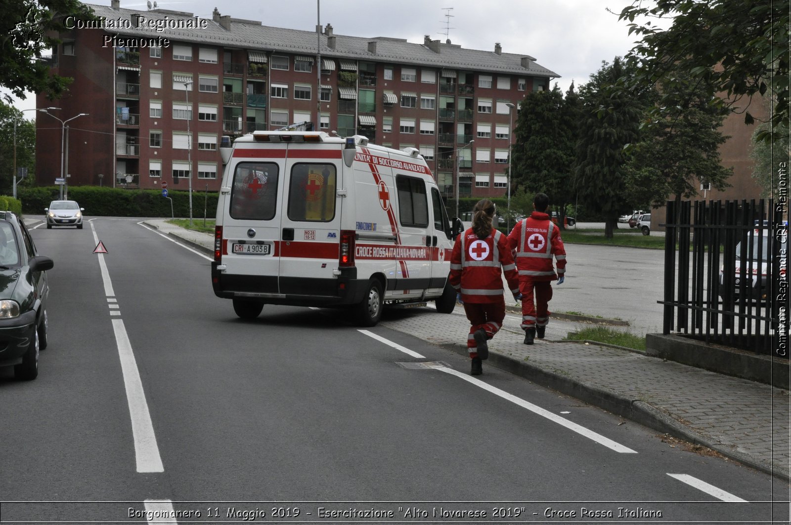 Borgomanero 11 Maggio 2019 - Esercitazione "Alto Novarese 2019" - Croce Rossa Italiana - Comitato Regionale del Piemonte