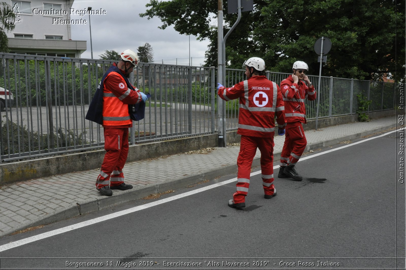 Borgomanero 11 Maggio 2019 - Esercitazione "Alto Novarese 2019" - Croce Rossa Italiana - Comitato Regionale del Piemonte