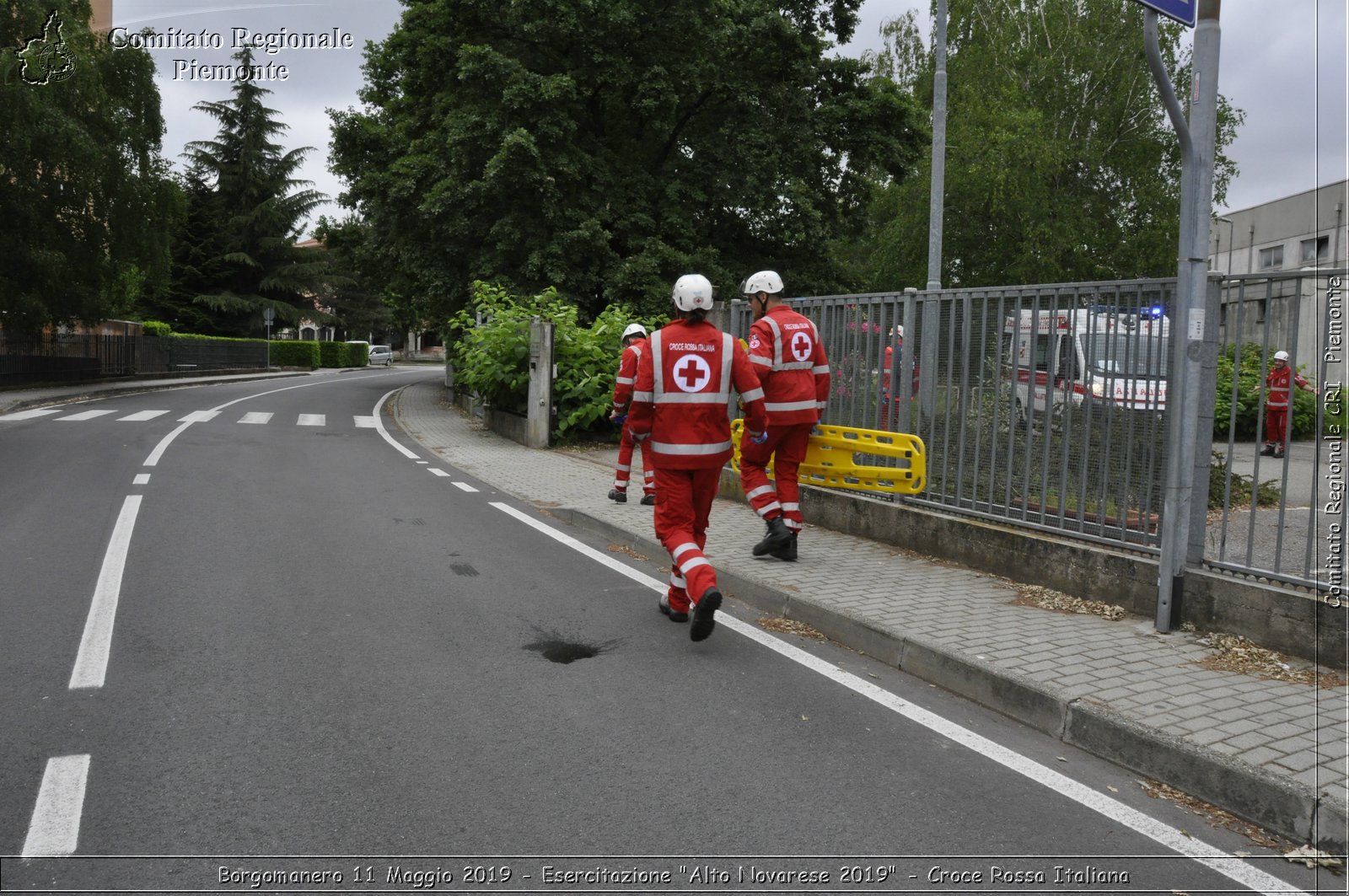 Borgomanero 11 Maggio 2019 - Esercitazione "Alto Novarese 2019" - Croce Rossa Italiana - Comitato Regionale del Piemonte