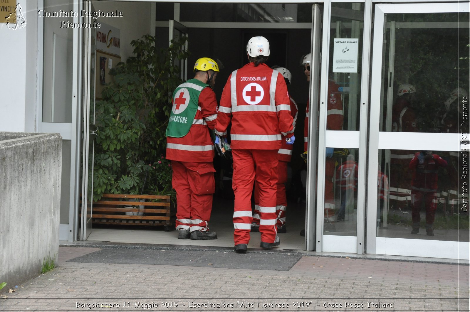 Borgomanero 11 Maggio 2019 - Esercitazione "Alto Novarese 2019" - Croce Rossa Italiana - Comitato Regionale del Piemonte