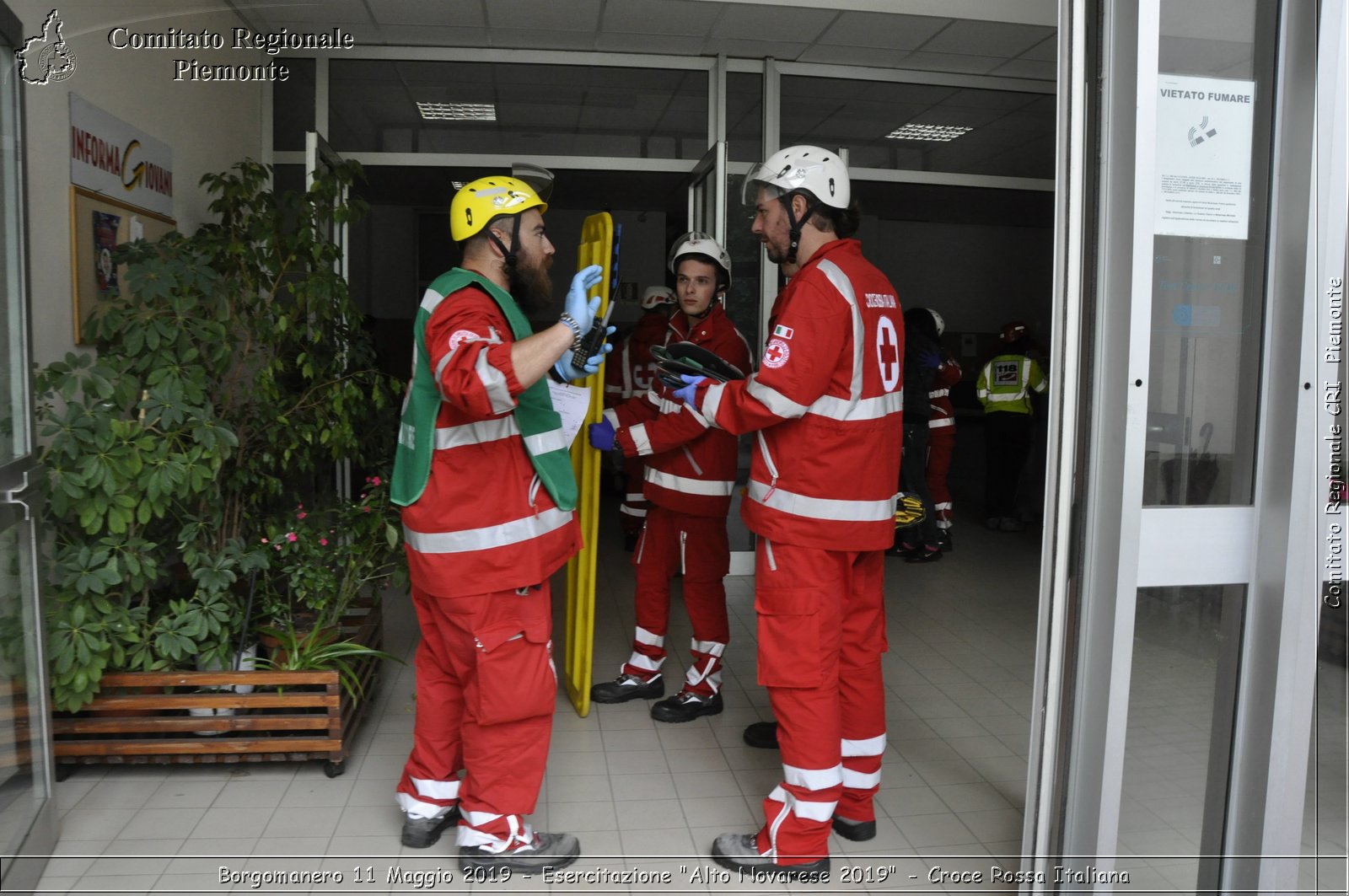 Borgomanero 11 Maggio 2019 - Esercitazione "Alto Novarese 2019" - Croce Rossa Italiana - Comitato Regionale del Piemonte