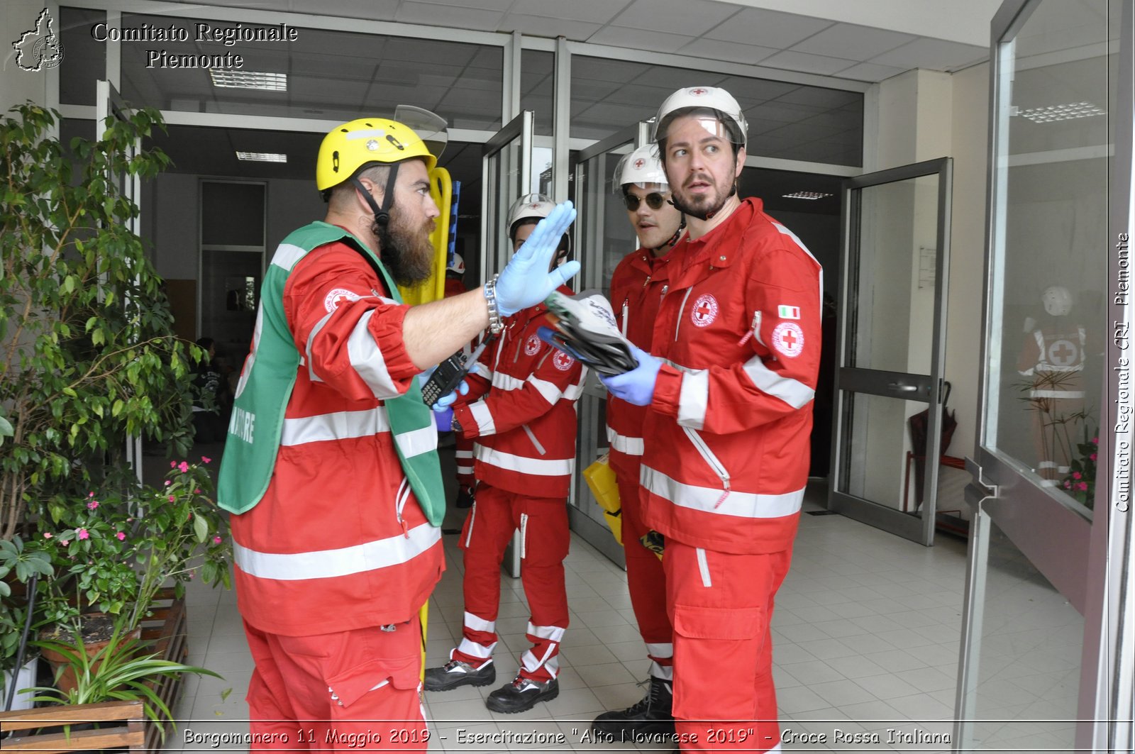 Borgomanero 11 Maggio 2019 - Esercitazione "Alto Novarese 2019" - Croce Rossa Italiana - Comitato Regionale del Piemonte