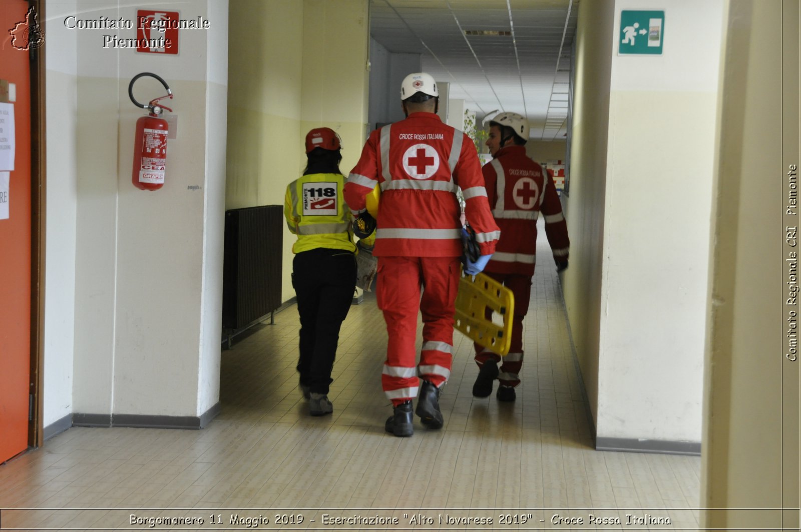 Borgomanero 11 Maggio 2019 - Esercitazione "Alto Novarese 2019" - Croce Rossa Italiana - Comitato Regionale del Piemonte