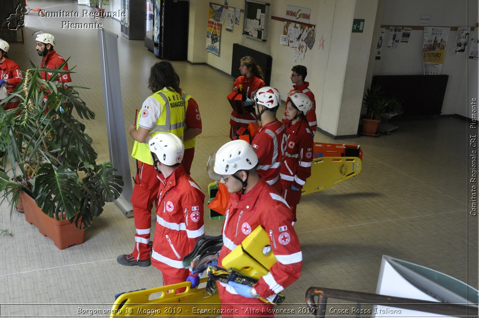 Borgomanero 11 Maggio 2019 - Esercitazione "Alto Novarese 2019" - Croce Rossa Italiana - Comitato Regionale del Piemonte