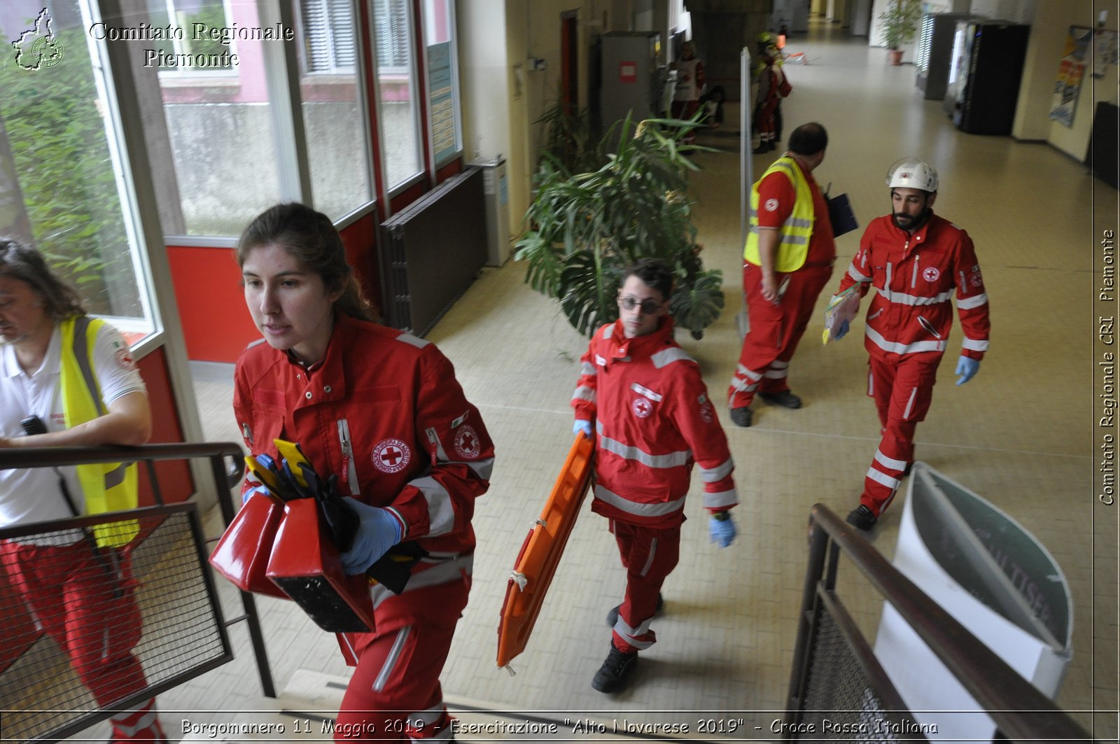 Borgomanero 11 Maggio 2019 - Esercitazione "Alto Novarese 2019" - Croce Rossa Italiana - Comitato Regionale del Piemonte