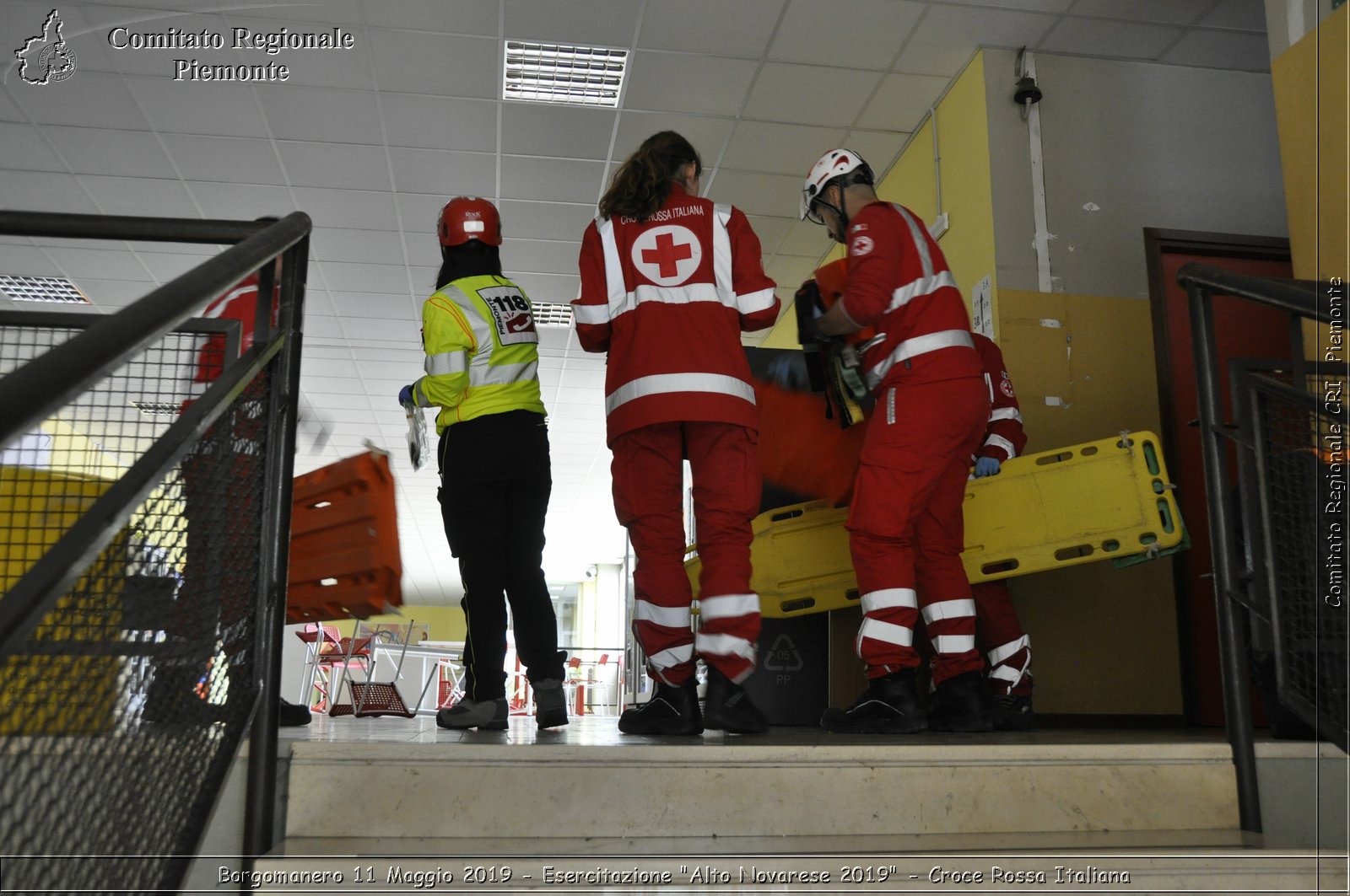 Borgomanero 11 Maggio 2019 - Esercitazione "Alto Novarese 2019" - Croce Rossa Italiana - Comitato Regionale del Piemonte