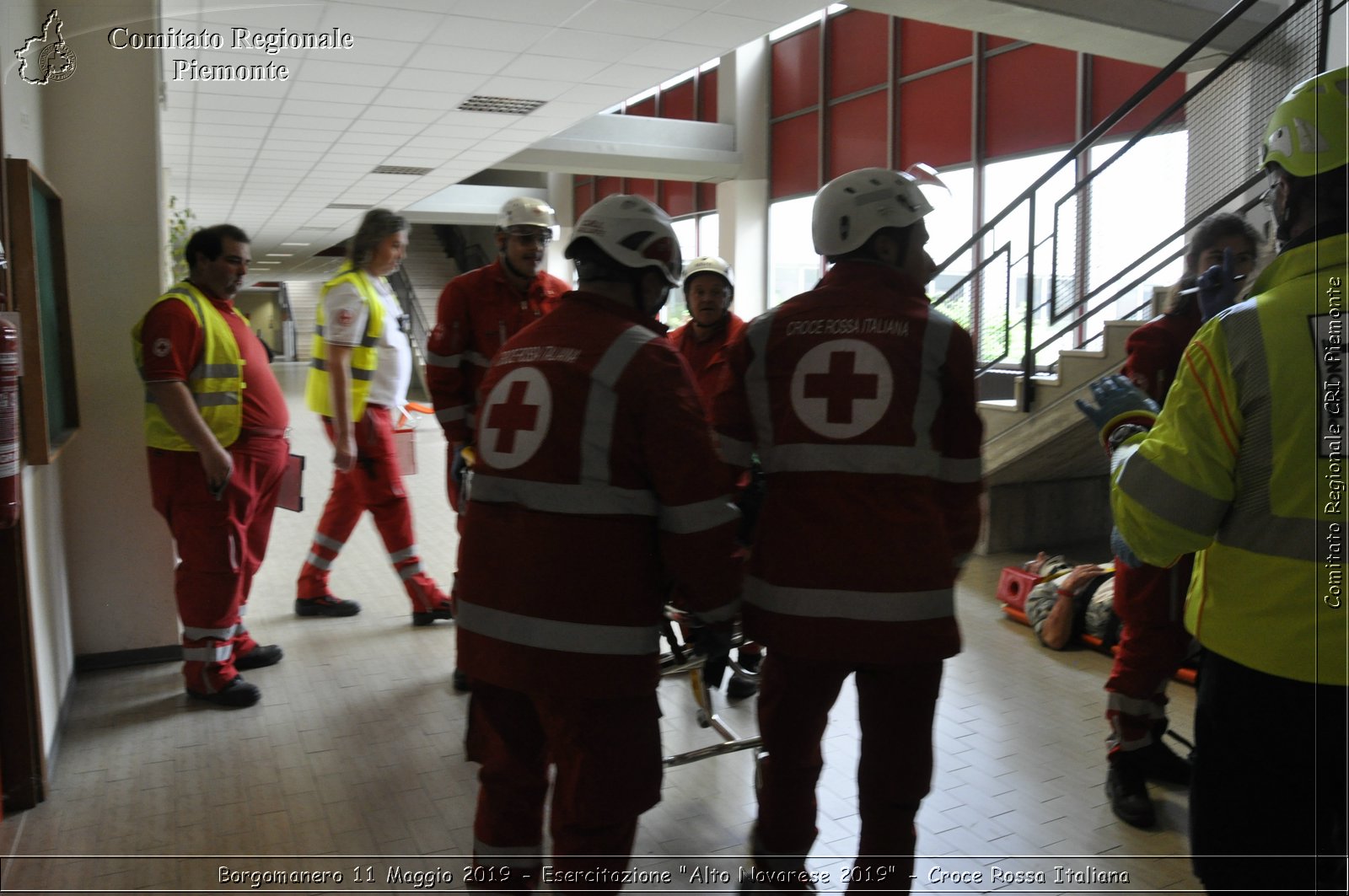 Borgomanero 11 Maggio 2019 - Esercitazione "Alto Novarese 2019" - Croce Rossa Italiana - Comitato Regionale del Piemonte