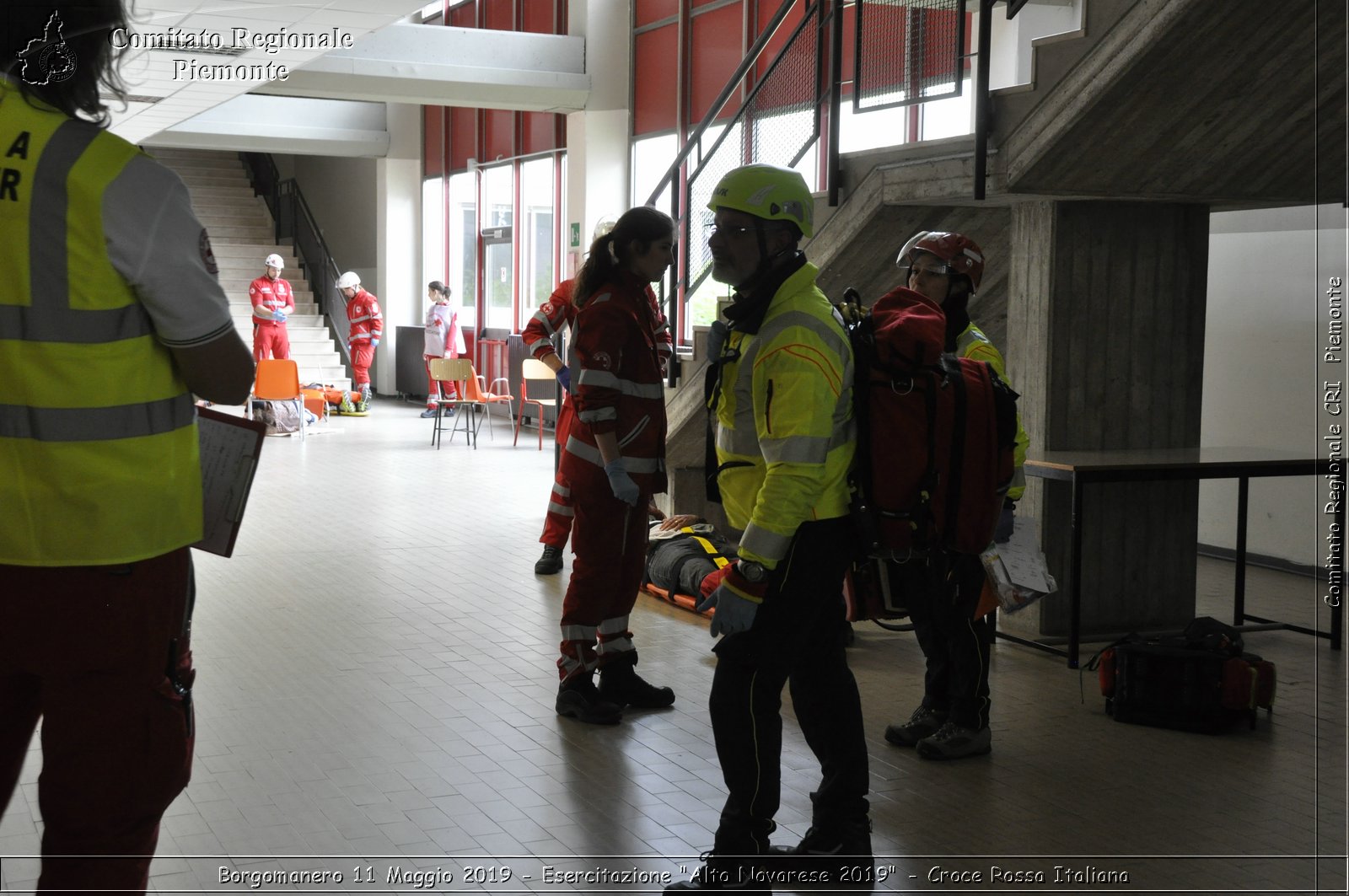 Borgomanero 11 Maggio 2019 - Esercitazione "Alto Novarese 2019" - Croce Rossa Italiana - Comitato Regionale del Piemonte