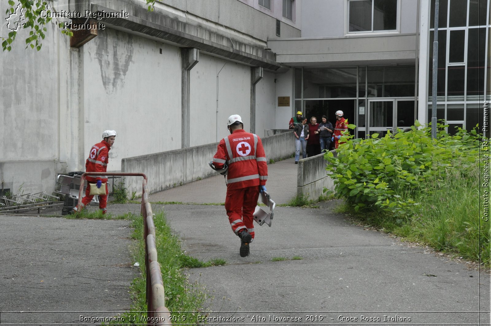 Borgomanero 11 Maggio 2019 - Esercitazione "Alto Novarese 2019" - Croce Rossa Italiana - Comitato Regionale del Piemonte