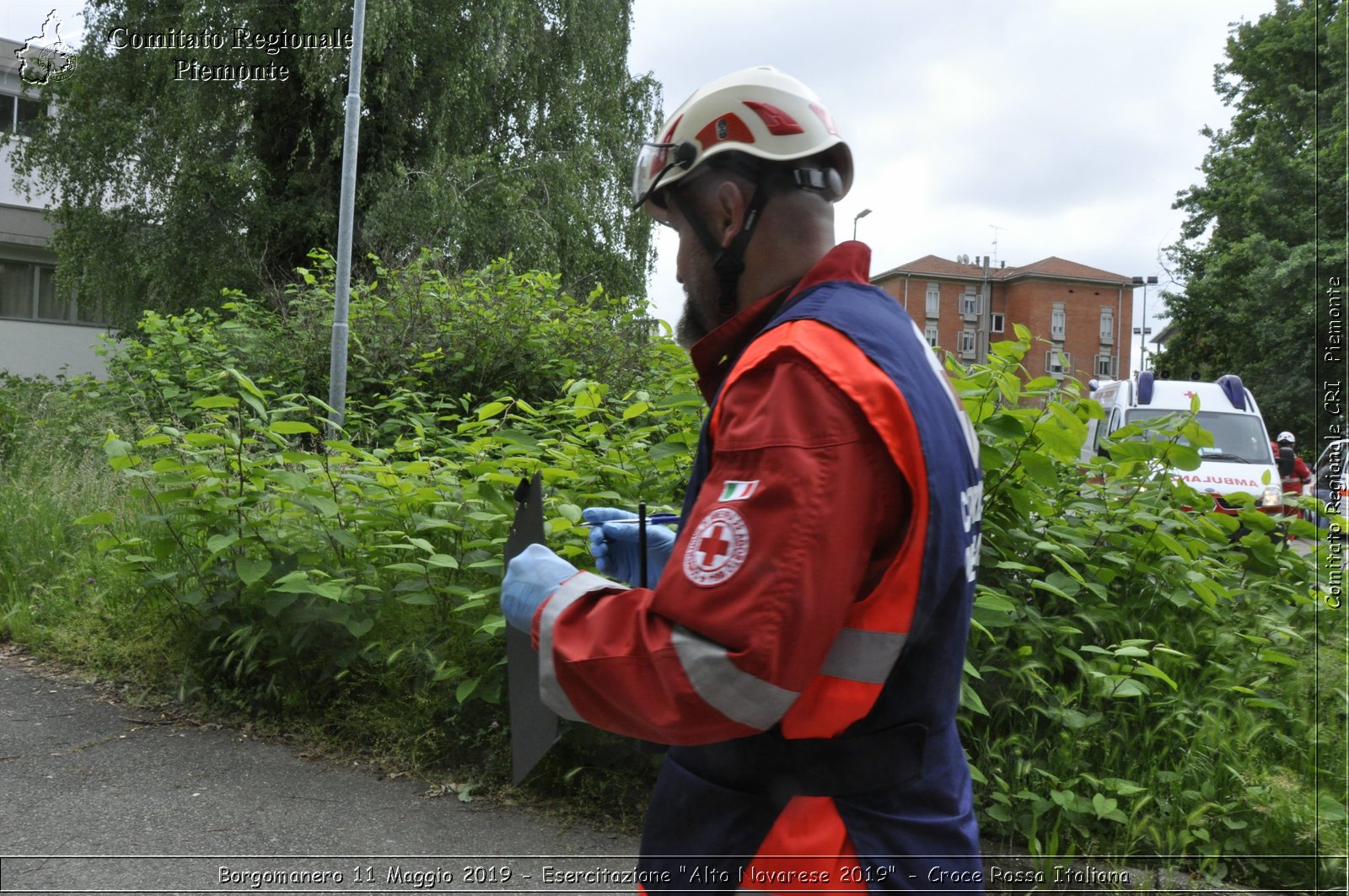 Borgomanero 11 Maggio 2019 - Esercitazione "Alto Novarese 2019" - Croce Rossa Italiana - Comitato Regionale del Piemonte