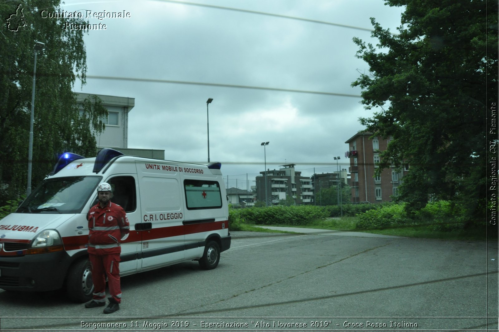 Borgomanero 11 Maggio 2019 - Esercitazione "Alto Novarese 2019" - Croce Rossa Italiana - Comitato Regionale del Piemonte