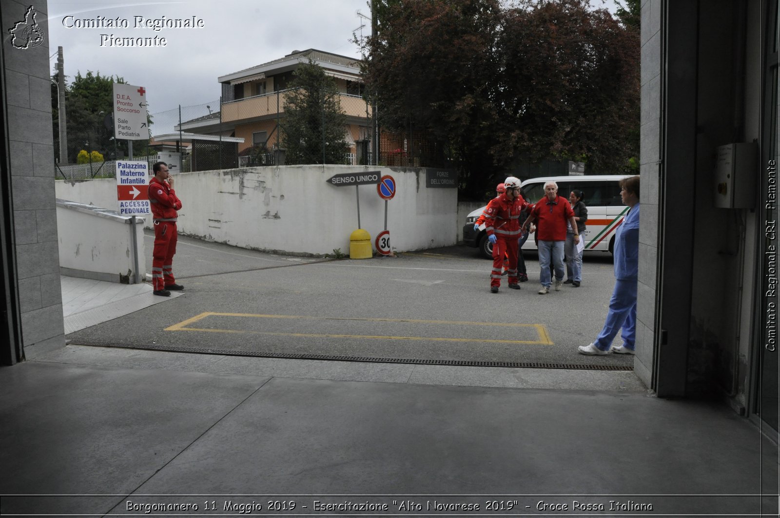 Borgomanero 11 Maggio 2019 - Esercitazione "Alto Novarese 2019" - Croce Rossa Italiana - Comitato Regionale del Piemonte