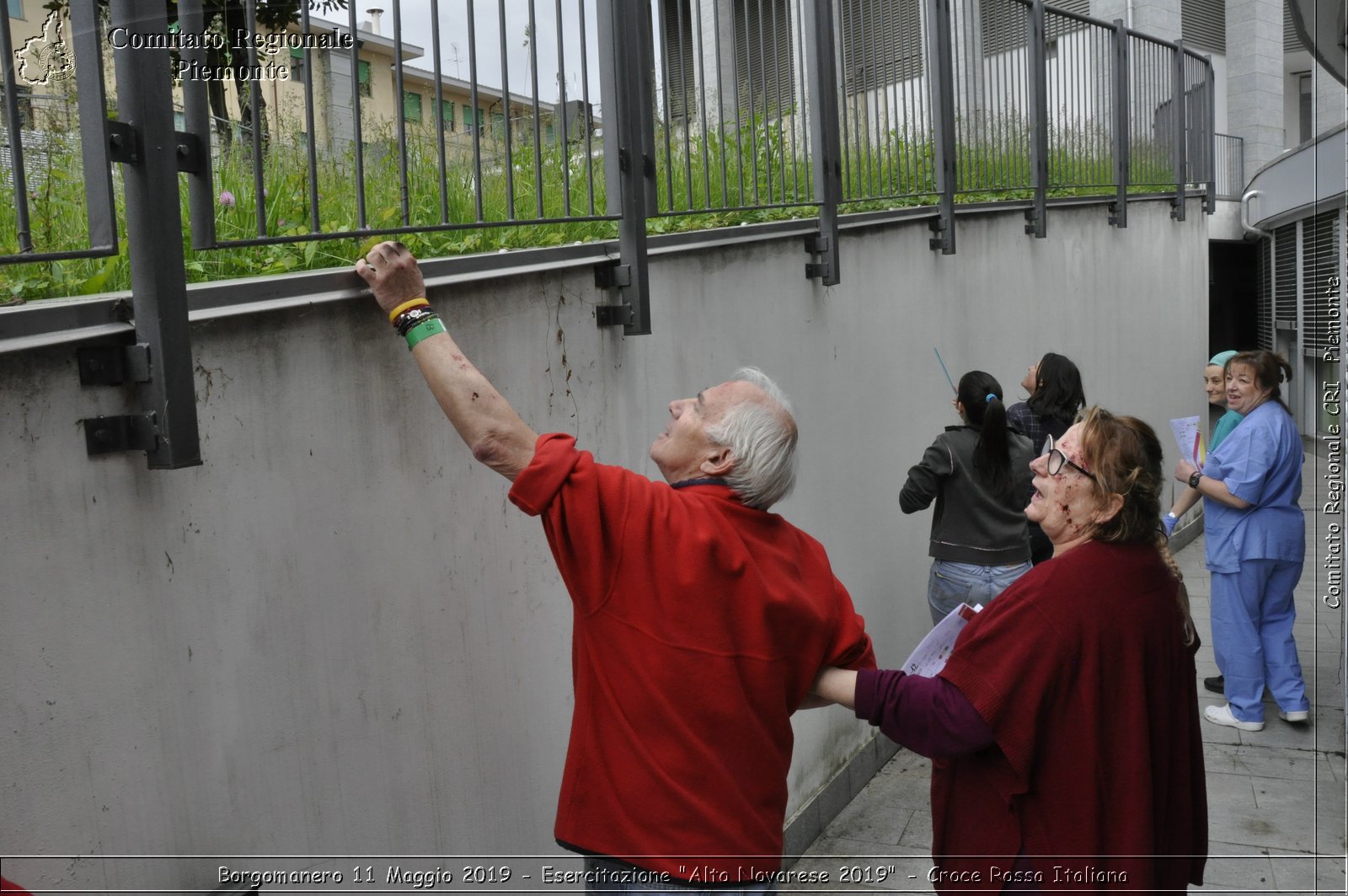 Borgomanero 11 Maggio 2019 - Esercitazione "Alto Novarese 2019" - Croce Rossa Italiana - Comitato Regionale del Piemonte