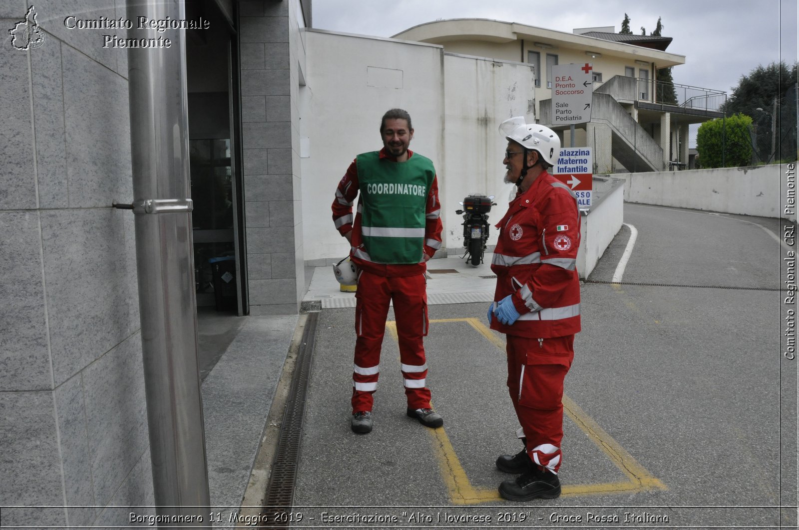 Borgomanero 11 Maggio 2019 - Esercitazione "Alto Novarese 2019" - Croce Rossa Italiana - Comitato Regionale del Piemonte