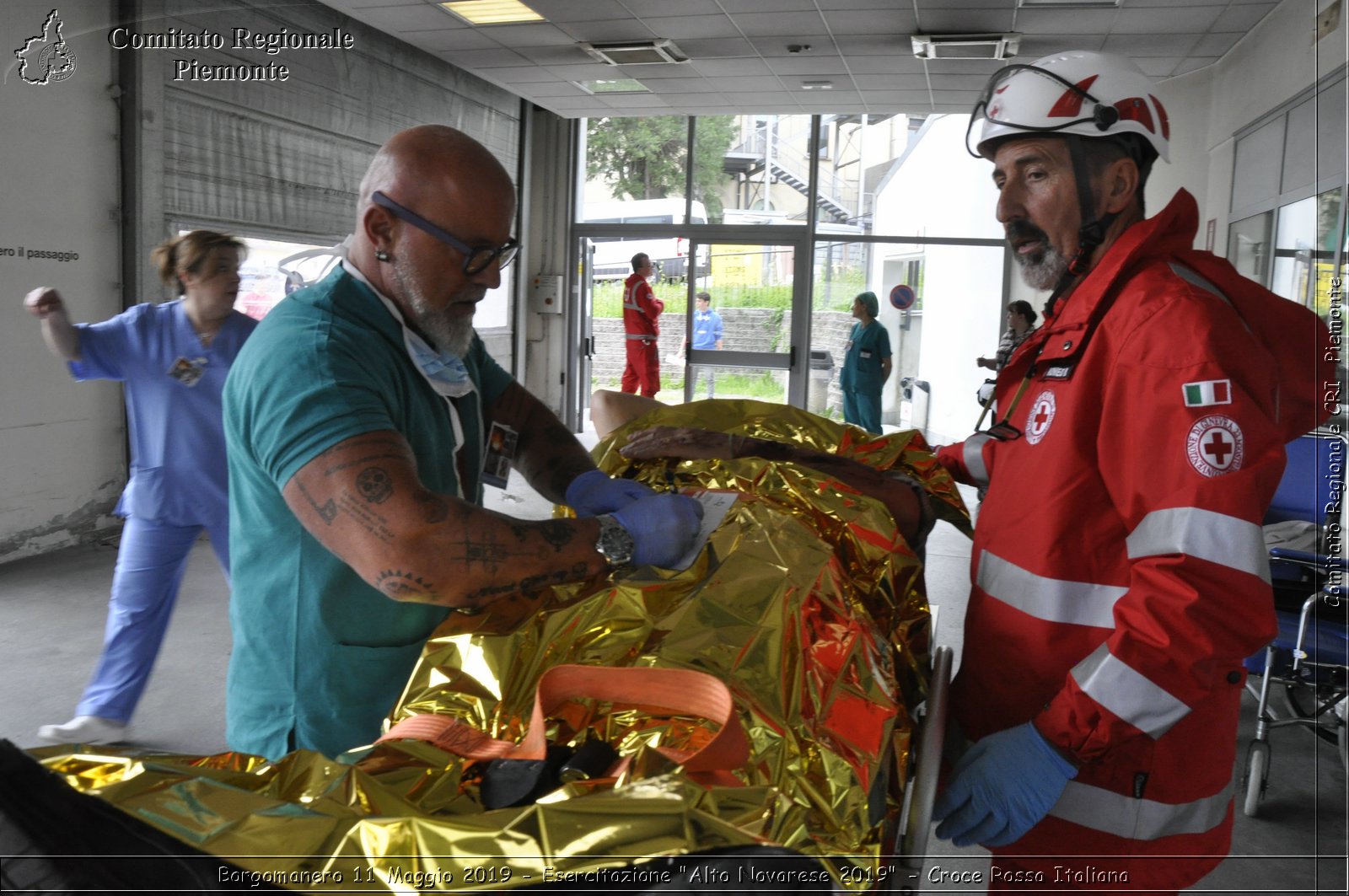 Borgomanero 11 Maggio 2019 - Esercitazione "Alto Novarese 2019" - Croce Rossa Italiana - Comitato Regionale del Piemonte