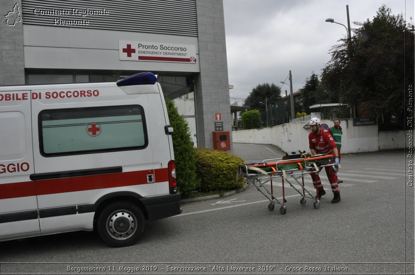 Borgomanero 11 Maggio 2019 - Esercitazione "Alto Novarese 2019" - Croce Rossa Italiana - Comitato Regionale del Piemonte