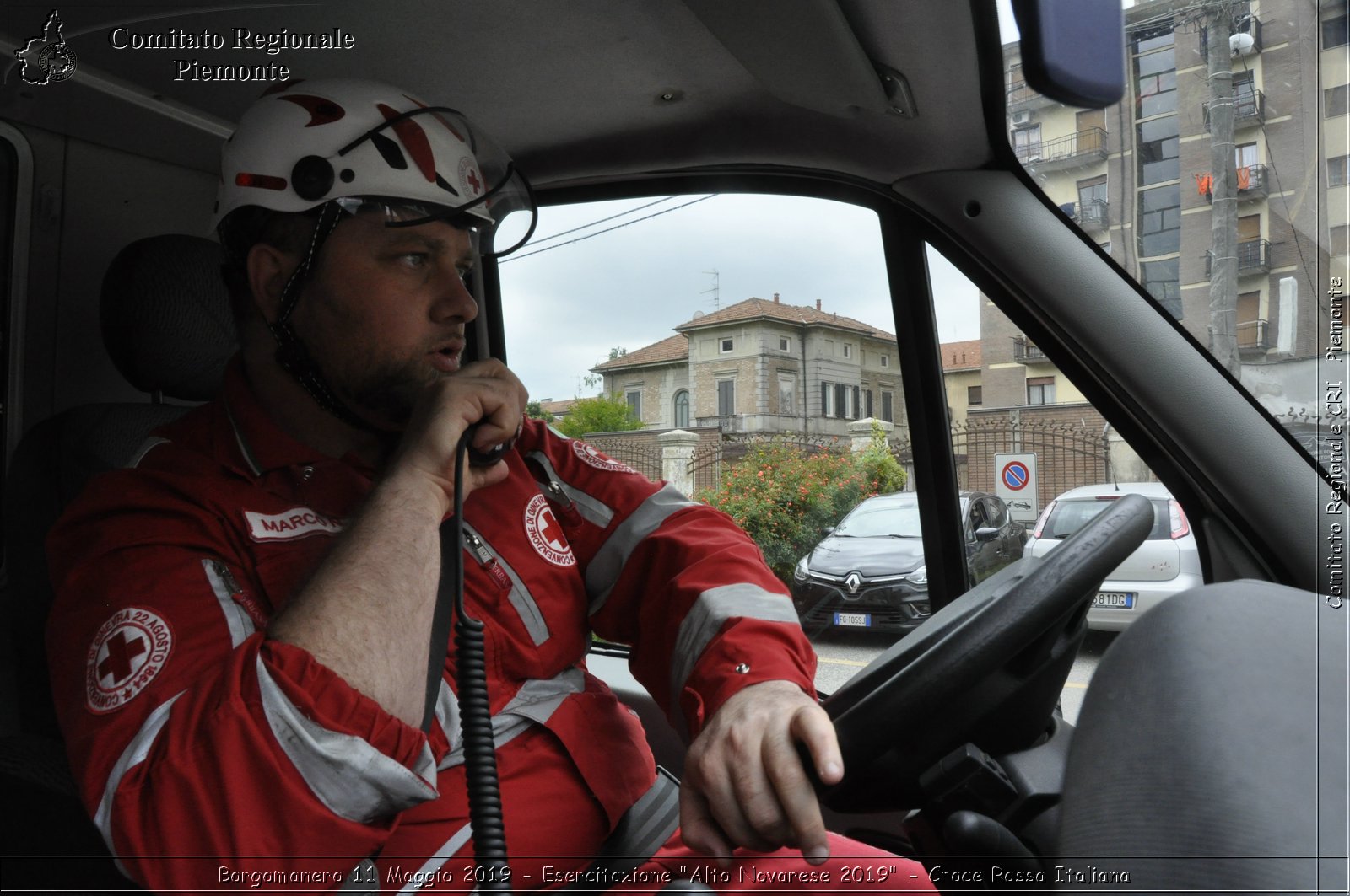 Borgomanero 11 Maggio 2019 - Esercitazione "Alto Novarese 2019" - Croce Rossa Italiana - Comitato Regionale del Piemonte