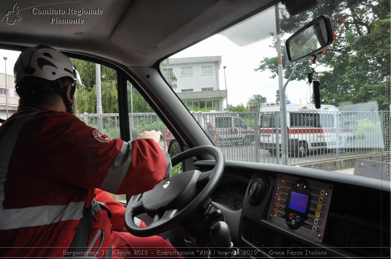 Borgomanero 11 Maggio 2019 - Esercitazione "Alto Novarese 2019" - Croce Rossa Italiana - Comitato Regionale del Piemonte