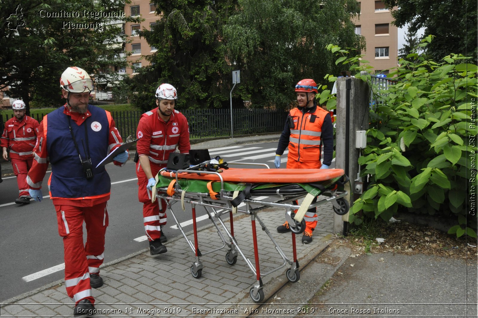 Borgomanero 11 Maggio 2019 - Esercitazione "Alto Novarese 2019" - Croce Rossa Italiana - Comitato Regionale del Piemonte