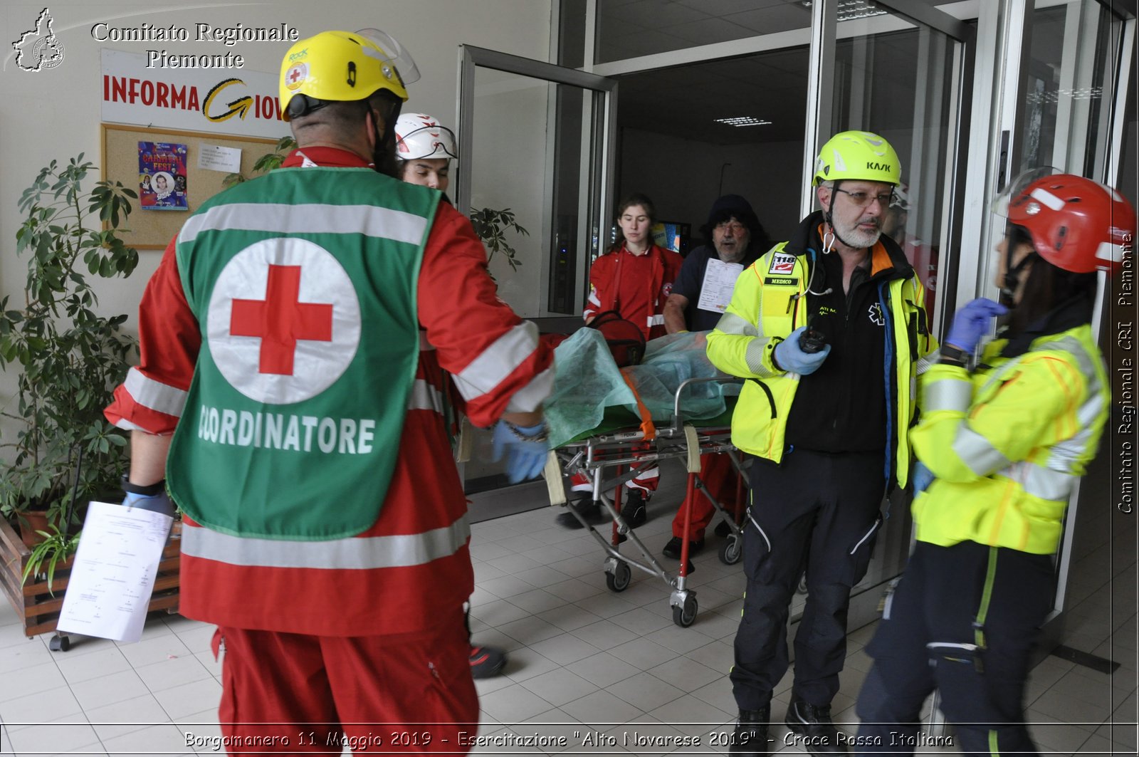 Borgomanero 11 Maggio 2019 - Esercitazione "Alto Novarese 2019" - Croce Rossa Italiana - Comitato Regionale del Piemonte