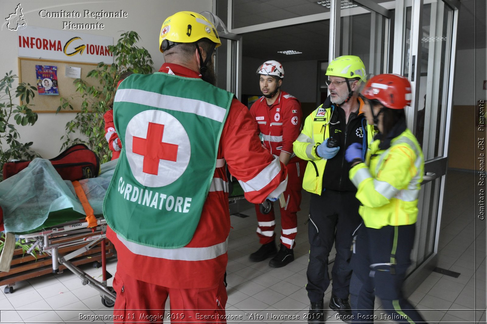 Borgomanero 11 Maggio 2019 - Esercitazione "Alto Novarese 2019" - Croce Rossa Italiana - Comitato Regionale del Piemonte