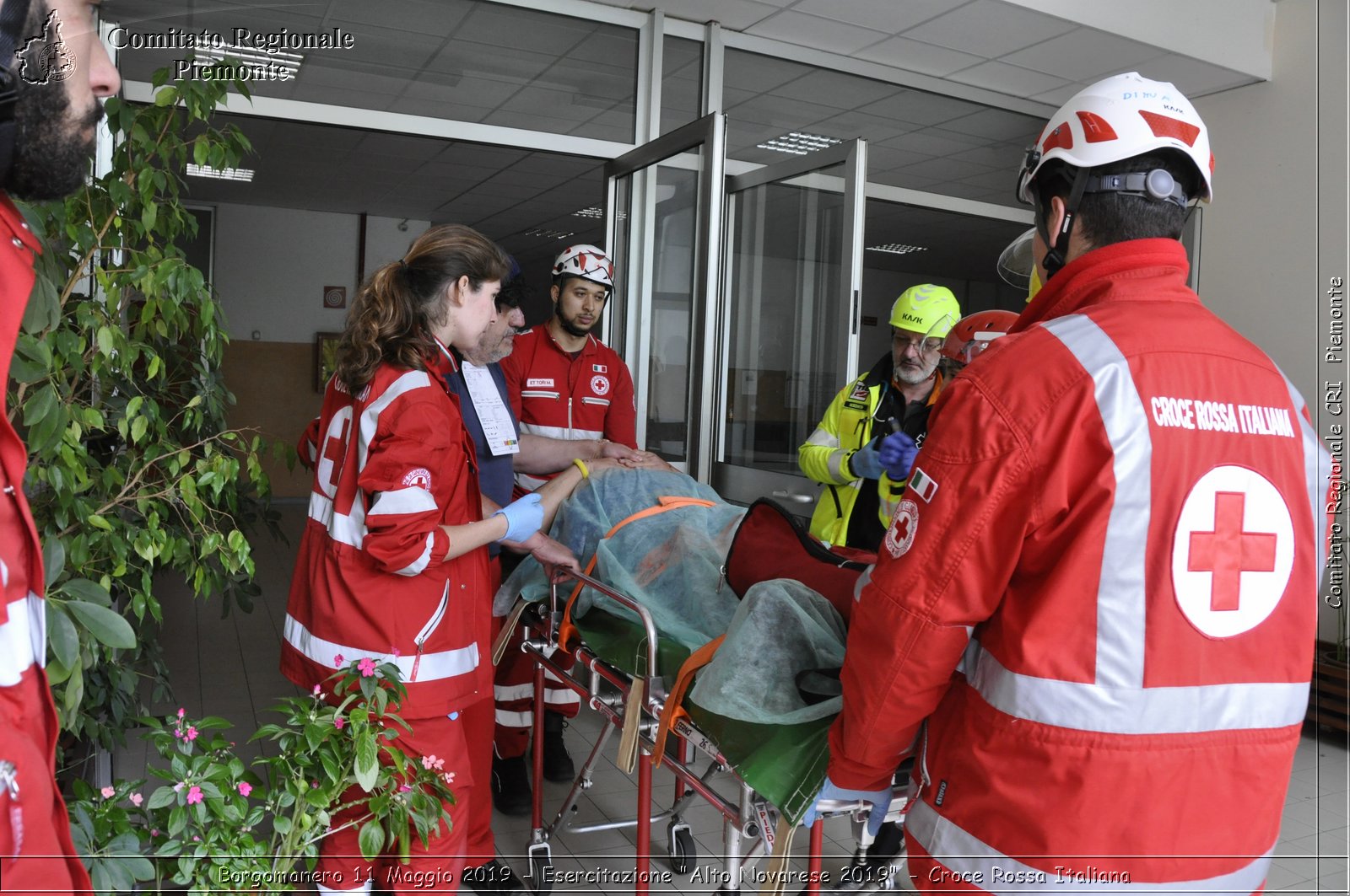 Borgomanero 11 Maggio 2019 - Esercitazione "Alto Novarese 2019" - Croce Rossa Italiana - Comitato Regionale del Piemonte