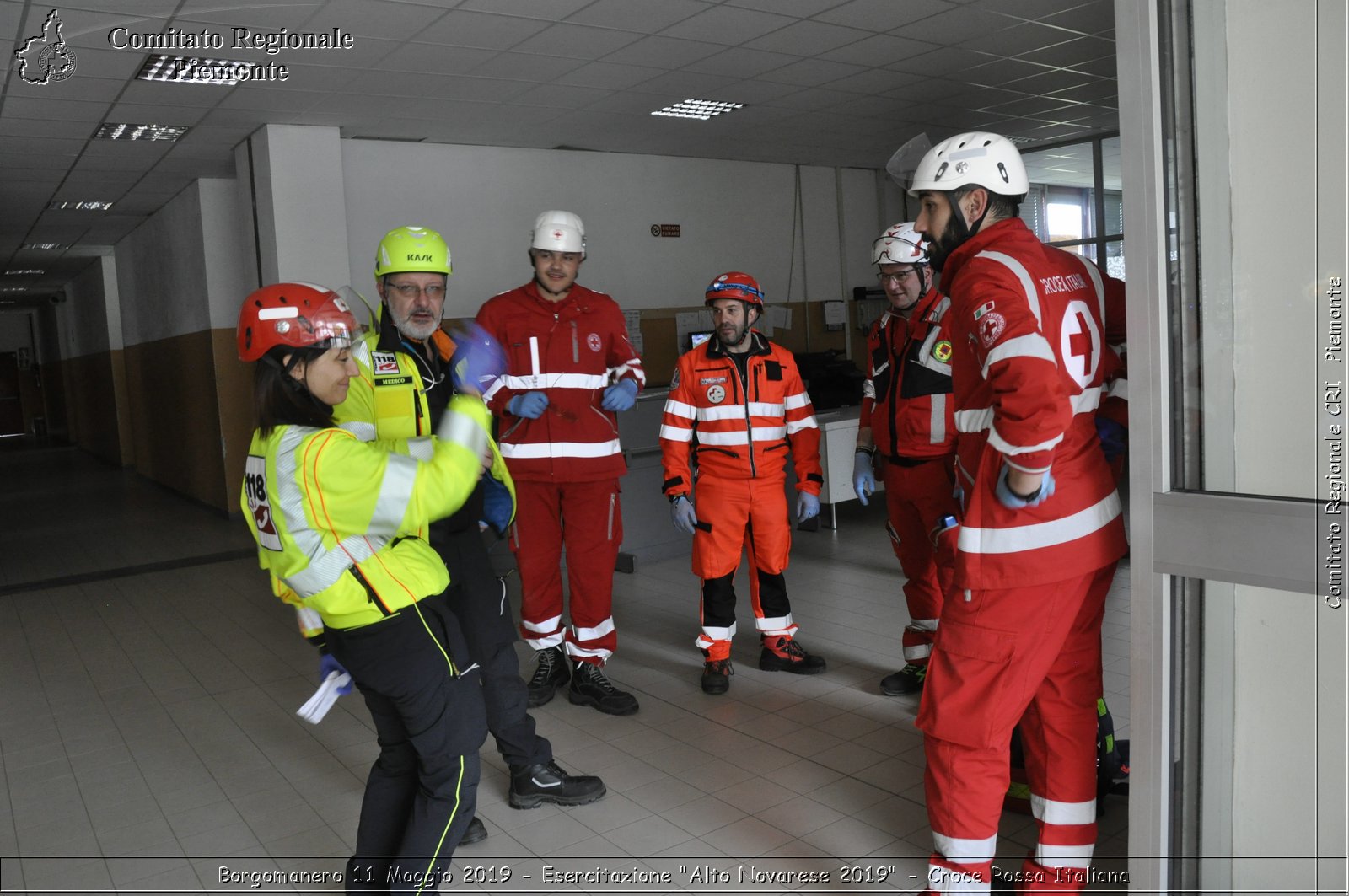 Borgomanero 11 Maggio 2019 - Esercitazione "Alto Novarese 2019" - Croce Rossa Italiana - Comitato Regionale del Piemonte