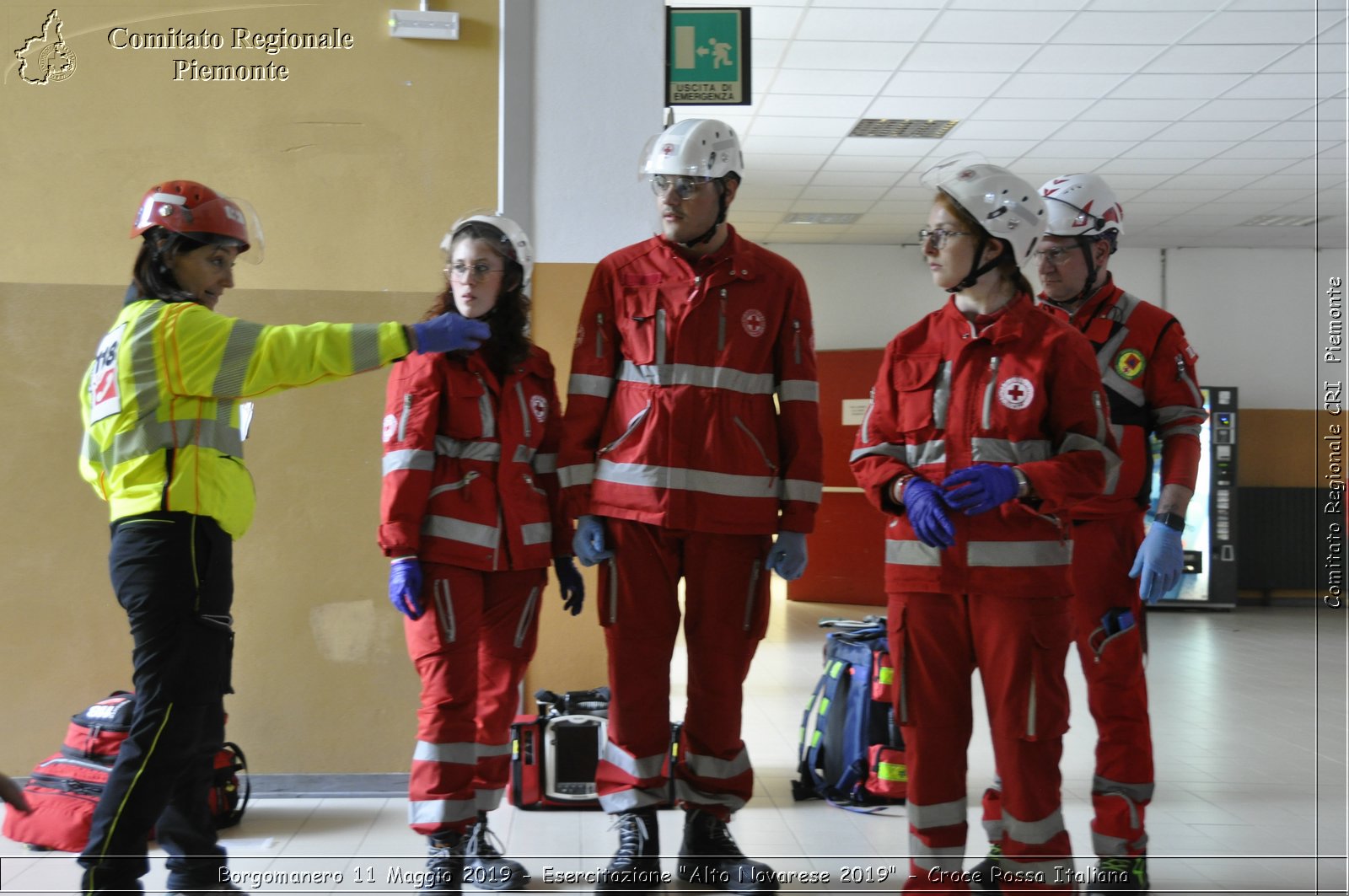 Borgomanero 11 Maggio 2019 - Esercitazione "Alto Novarese 2019" - Croce Rossa Italiana - Comitato Regionale del Piemonte