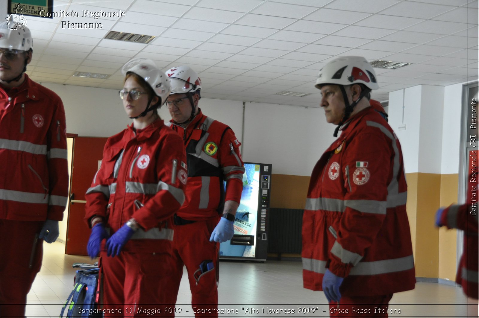 Borgomanero 11 Maggio 2019 - Esercitazione "Alto Novarese 2019" - Croce Rossa Italiana - Comitato Regionale del Piemonte