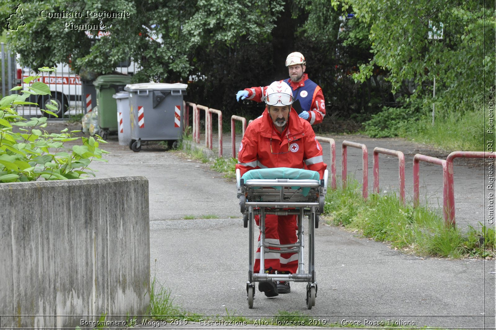 Borgomanero 11 Maggio 2019 - Esercitazione "Alto Novarese 2019" - Croce Rossa Italiana - Comitato Regionale del Piemonte