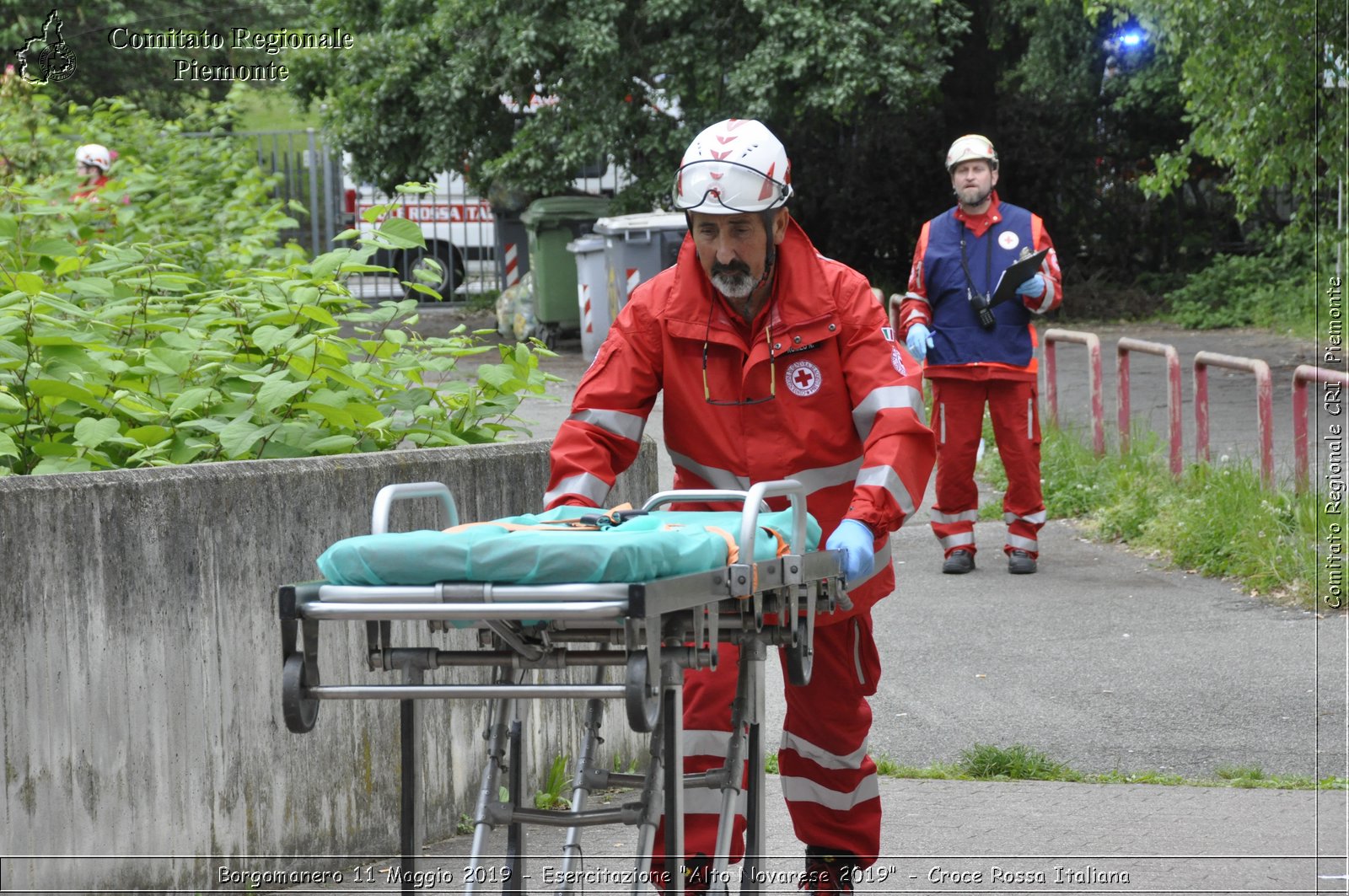 Borgomanero 11 Maggio 2019 - Esercitazione "Alto Novarese 2019" - Croce Rossa Italiana - Comitato Regionale del Piemonte