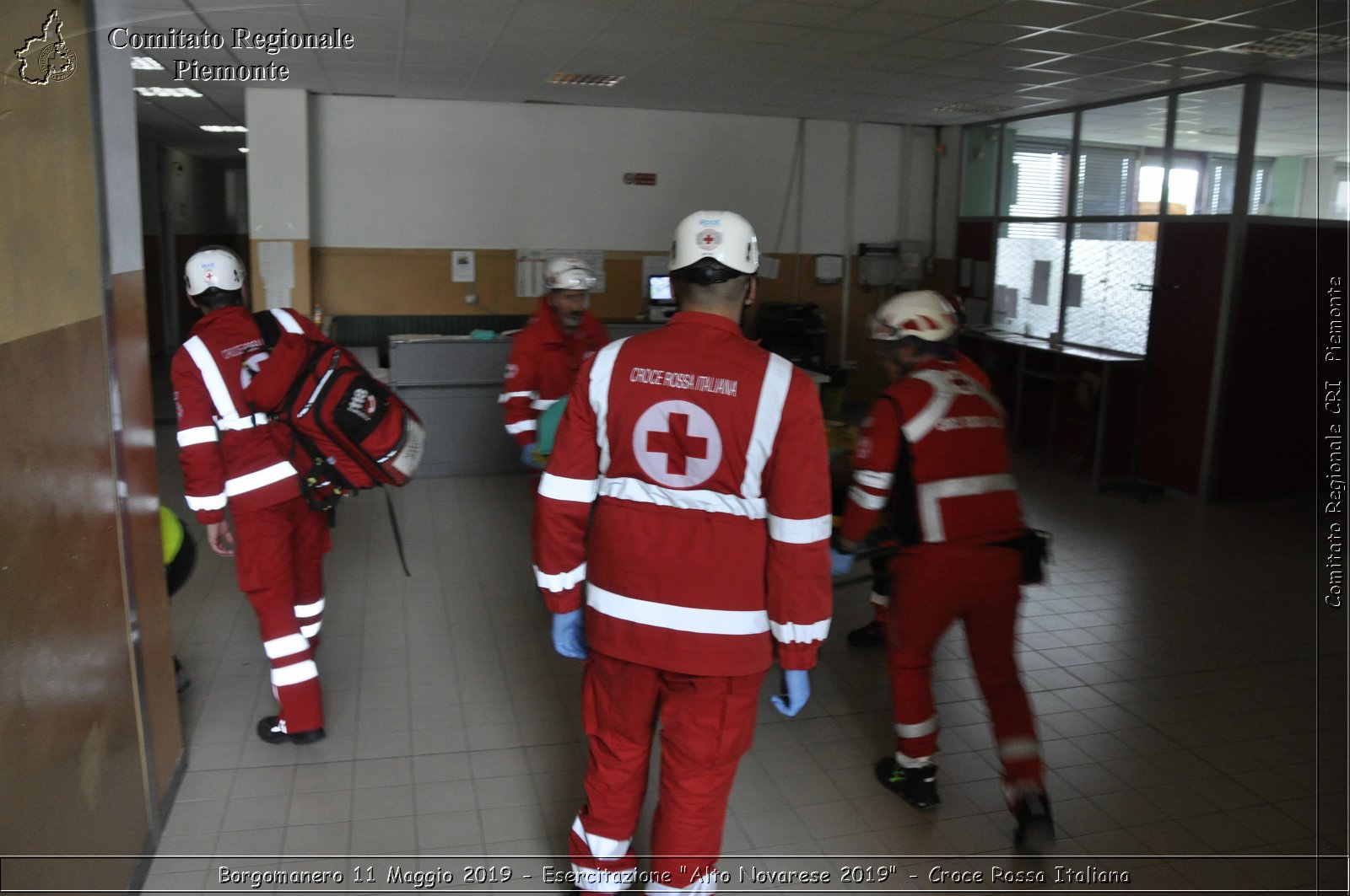 Borgomanero 11 Maggio 2019 - Esercitazione "Alto Novarese 2019" - Croce Rossa Italiana - Comitato Regionale del Piemonte