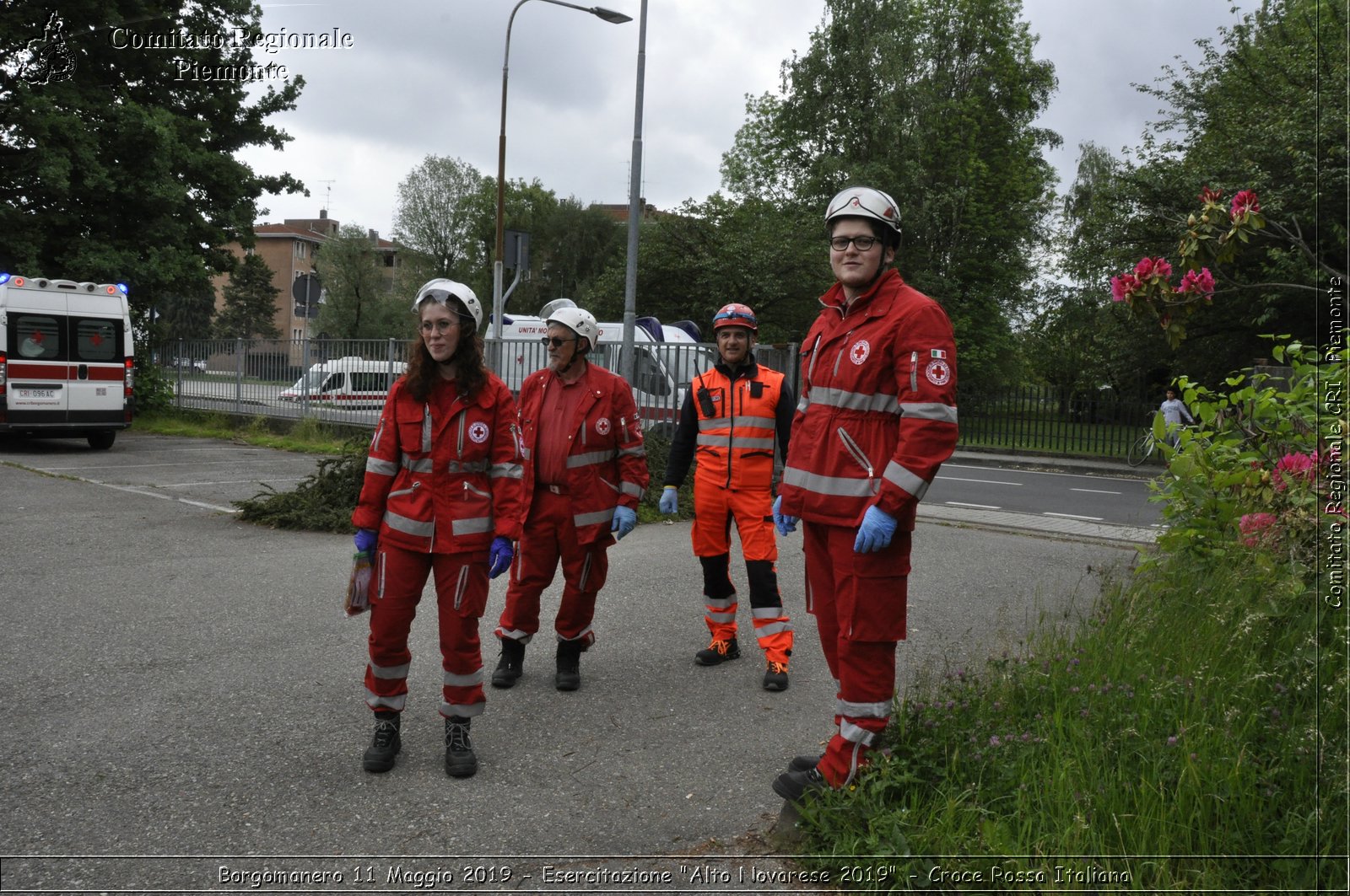 Borgomanero 11 Maggio 2019 - Esercitazione "Alto Novarese 2019" - Croce Rossa Italiana - Comitato Regionale del Piemonte