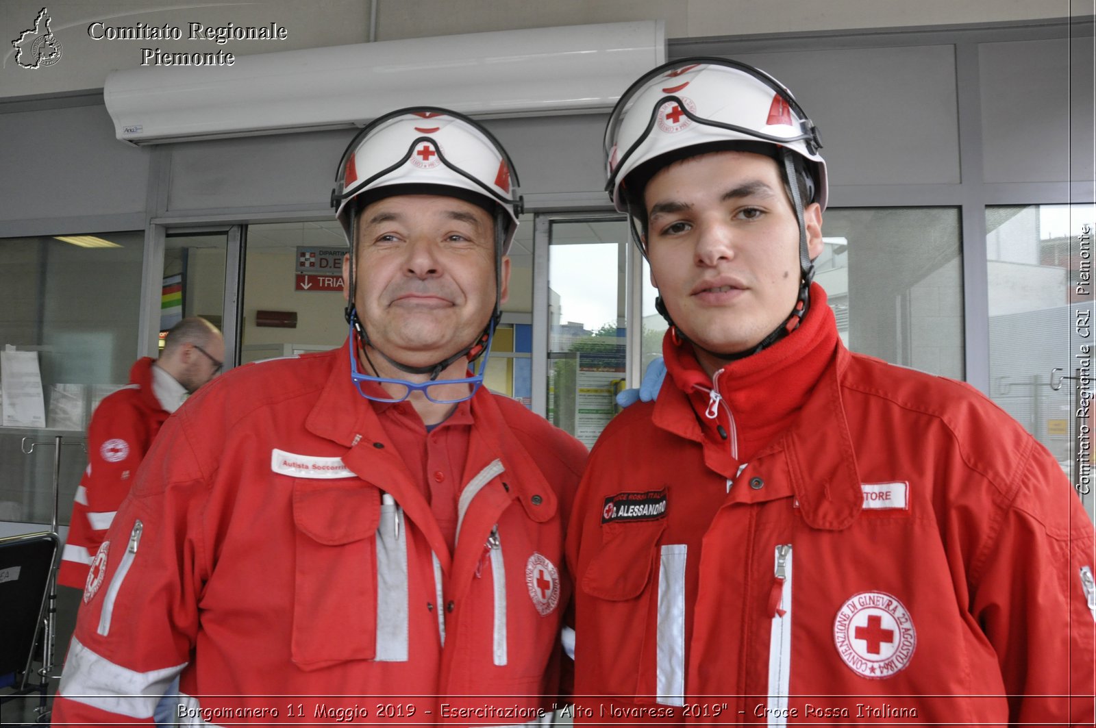 Borgomanero 11 Maggio 2019 - Esercitazione "Alto Novarese 2019" - Croce Rossa Italiana - Comitato Regionale del Piemonte