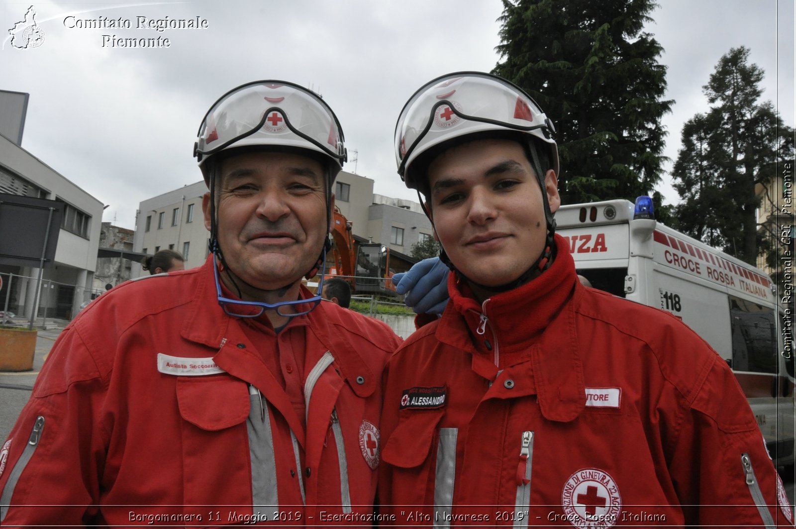 Borgomanero 11 Maggio 2019 - Esercitazione "Alto Novarese 2019" - Croce Rossa Italiana - Comitato Regionale del Piemonte