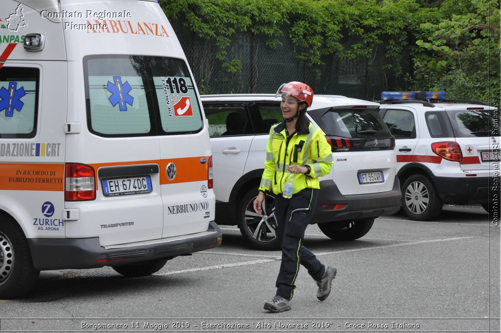 Borgomanero 11 Maggio 2019 - Esercitazione "Alto Novarese 2019" - Croce Rossa Italiana - Comitato Regionale del Piemonte