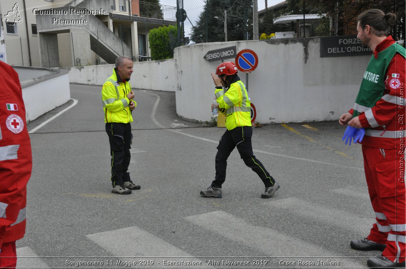 Borgomanero 11 Maggio 2019 - Esercitazione "Alto Novarese 2019" - Croce Rossa Italiana - Comitato Regionale del Piemonte