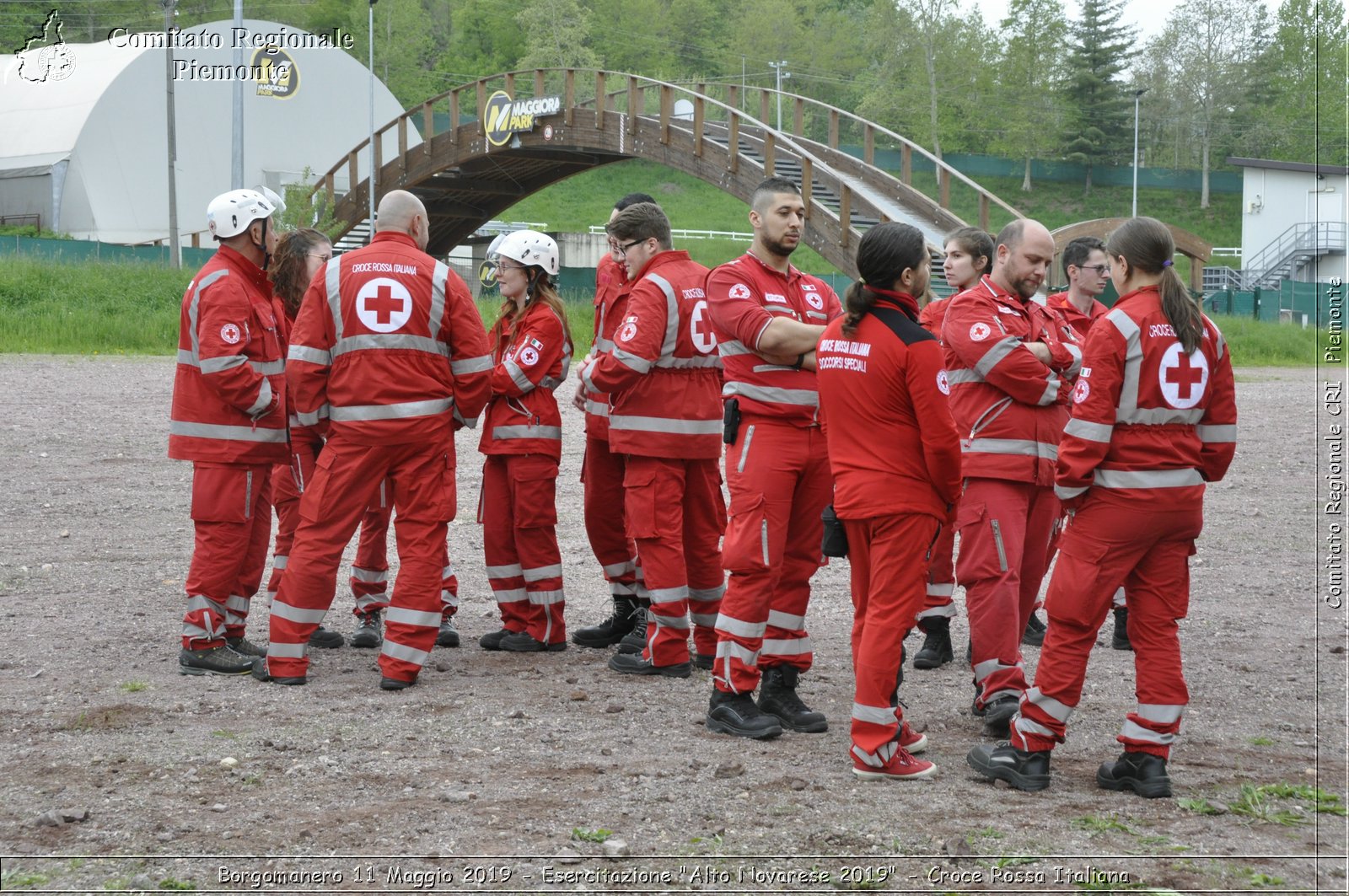 Borgomanero 11 Maggio 2019 - Esercitazione "Alto Novarese 2019" - Croce Rossa Italiana - Comitato Regionale del Piemonte