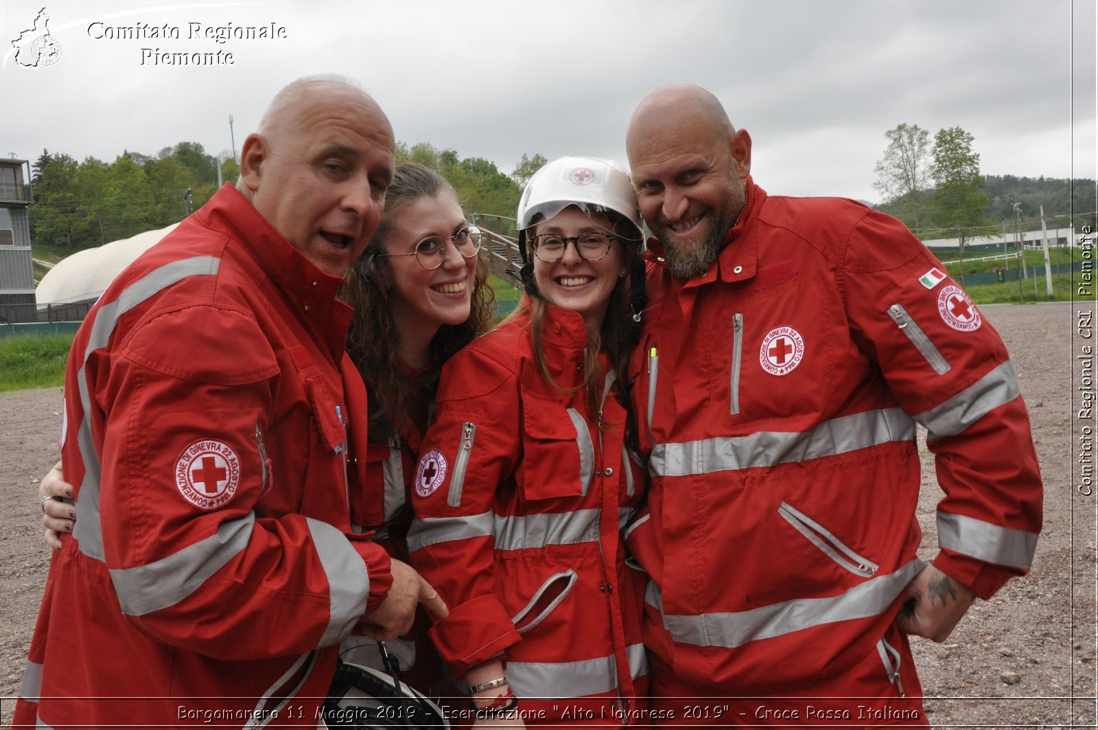 Borgomanero 11 Maggio 2019 - Esercitazione "Alto Novarese 2019" - Croce Rossa Italiana - Comitato Regionale del Piemonte