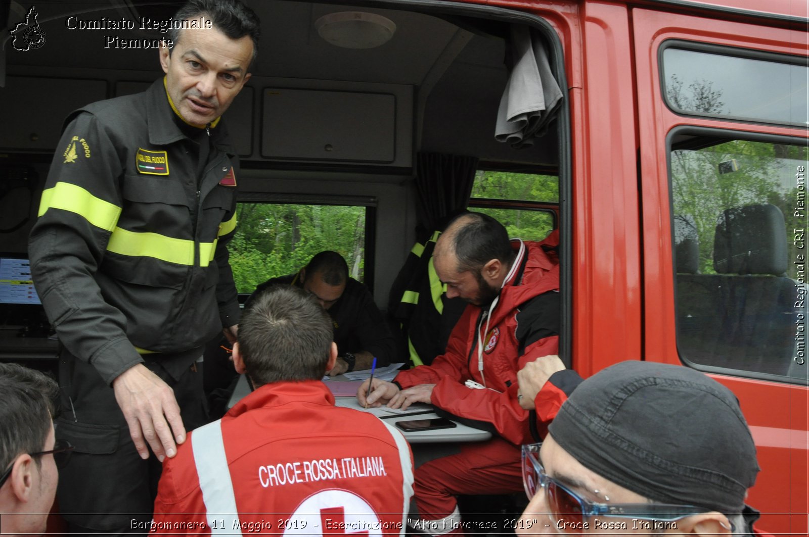 Borgomanero 11 Maggio 2019 - Esercitazione "Alto Novarese 2019" - Croce Rossa Italiana - Comitato Regionale del Piemonte