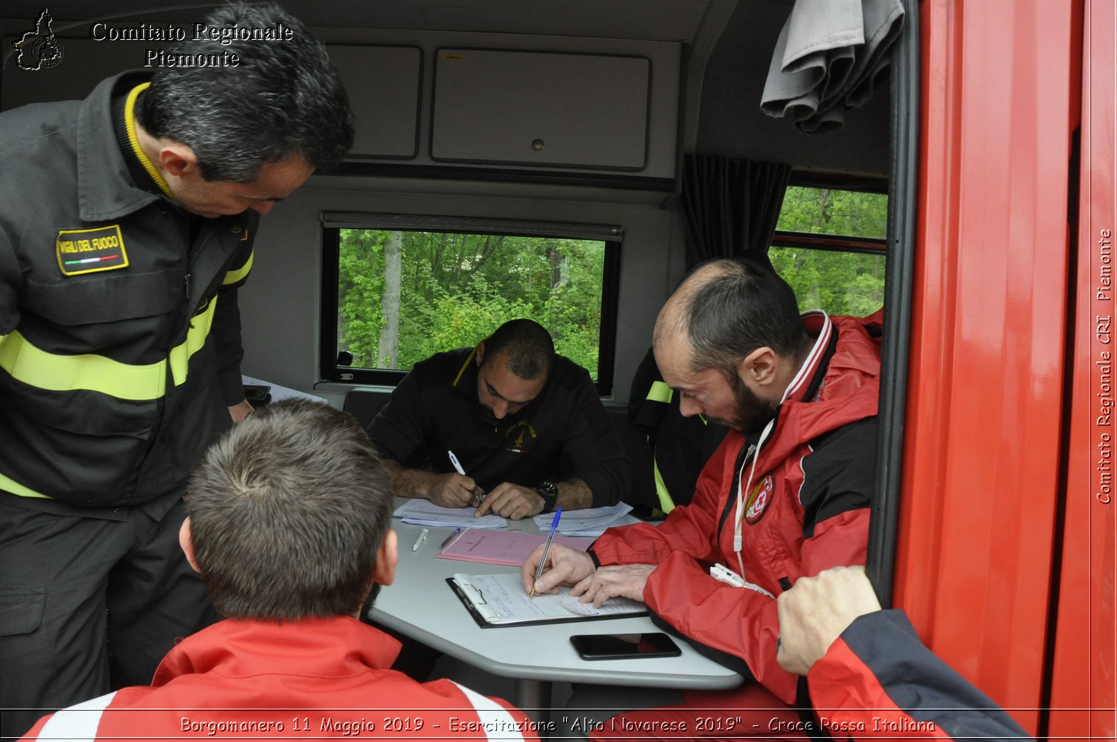 Borgomanero 11 Maggio 2019 - Esercitazione "Alto Novarese 2019" - Croce Rossa Italiana - Comitato Regionale del Piemonte