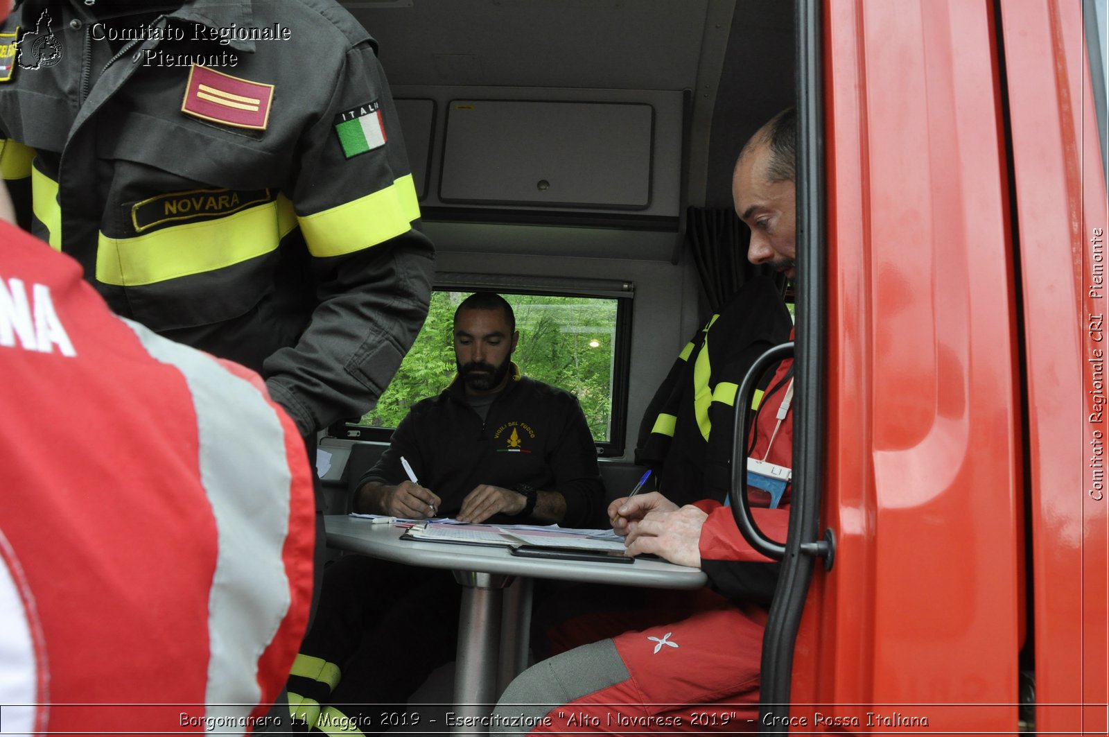 Borgomanero 11 Maggio 2019 - Esercitazione "Alto Novarese 2019" - Croce Rossa Italiana - Comitato Regionale del Piemonte